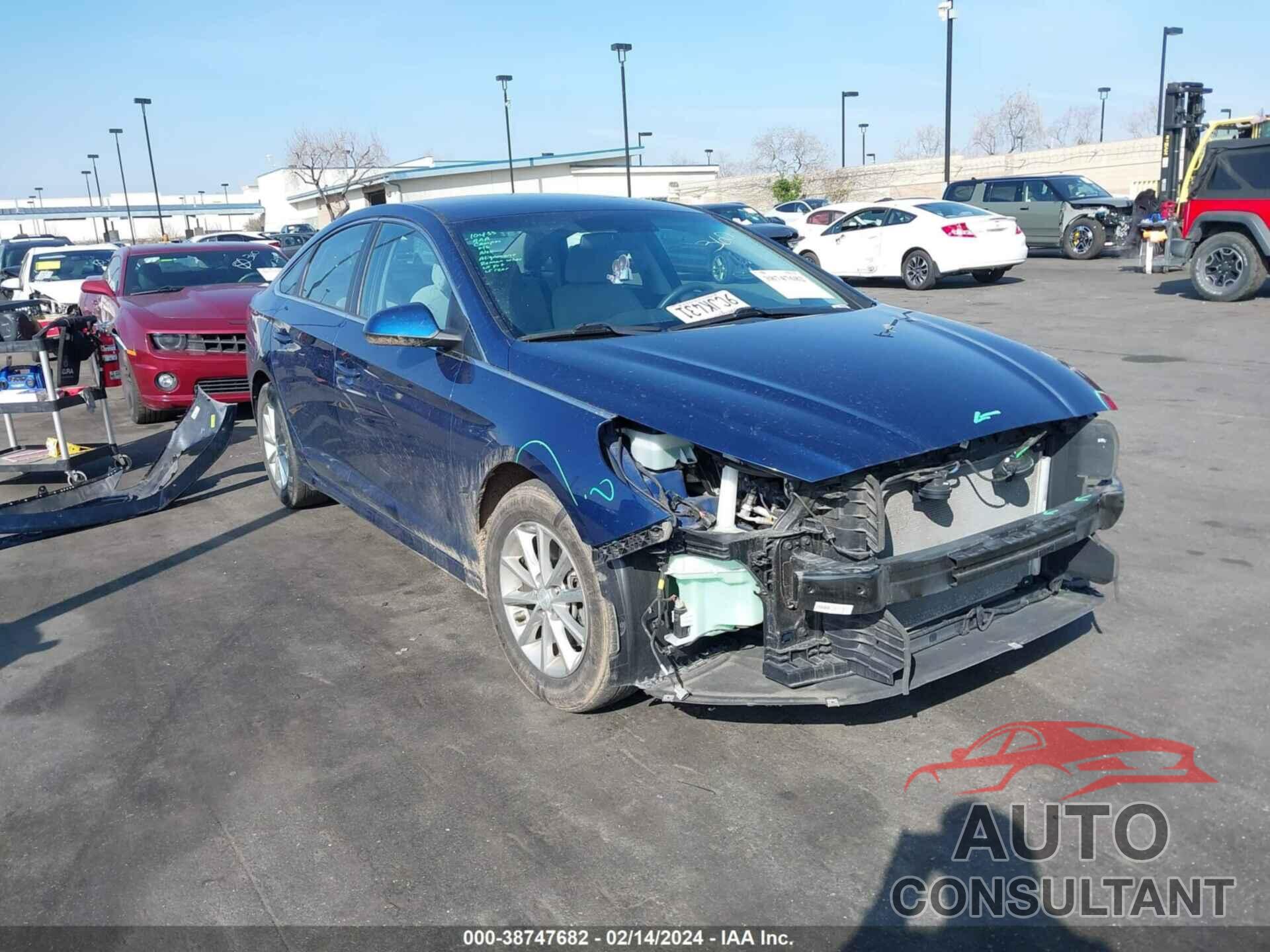 HYUNDAI SONATA 2019 - 5NPE24AFXKH799172