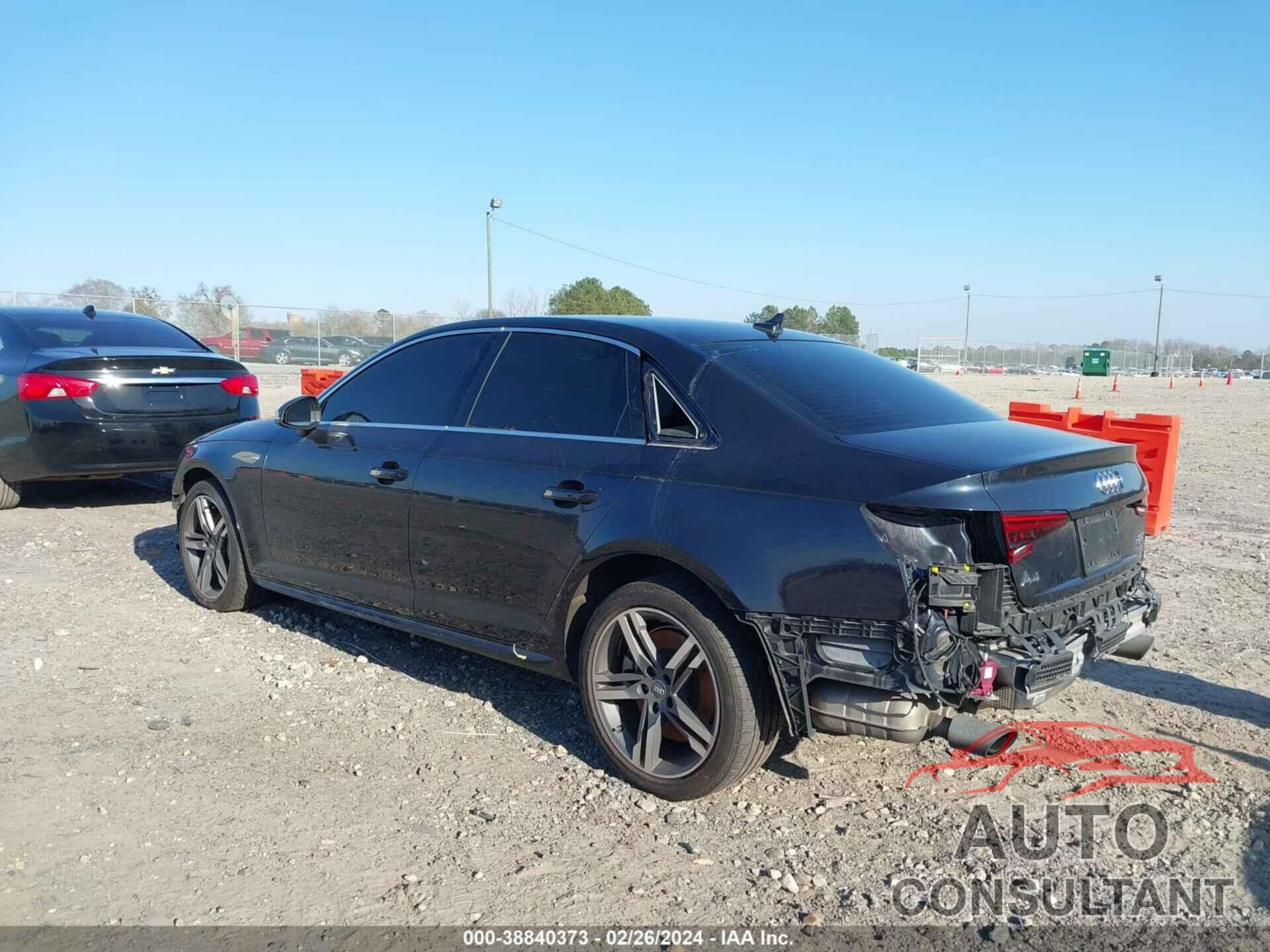 AUDI A4 2018 - WAUENAF44JA072111