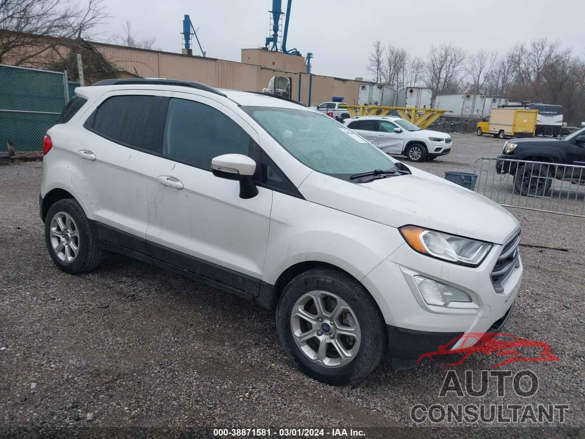 FORD ECOSPORT 2018 - MAJ3P1TE3JC236296