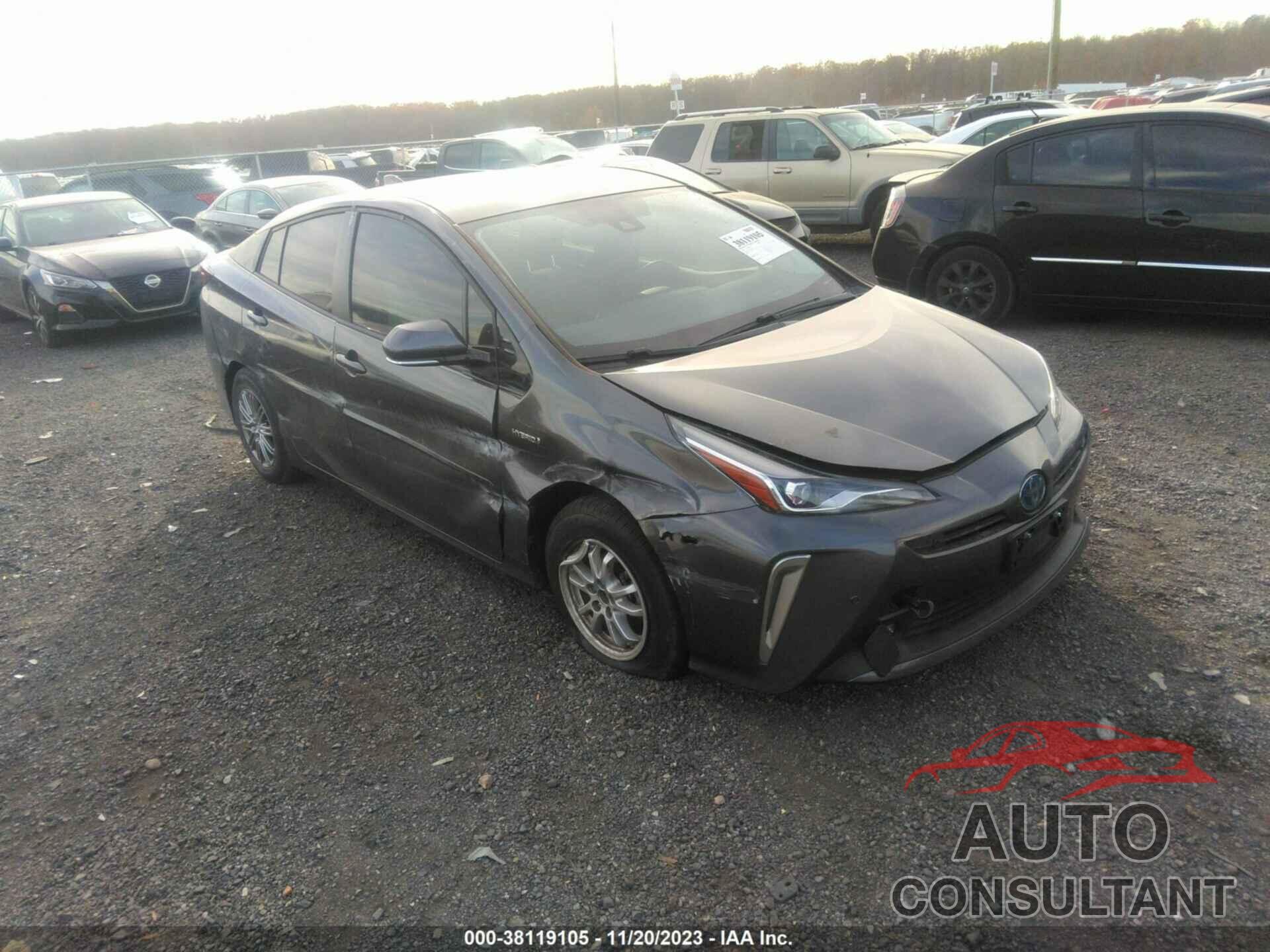 TOYOTA PRIUS 2020 - JTDL9RFU8L3020307