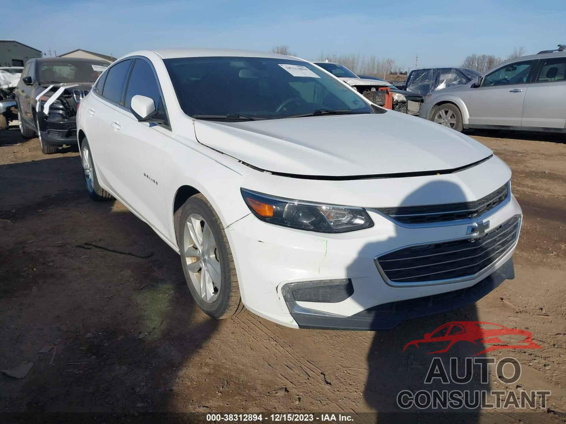 CHEVROLET MALIBU 2016 - 1G1ZE5ST9GF273533