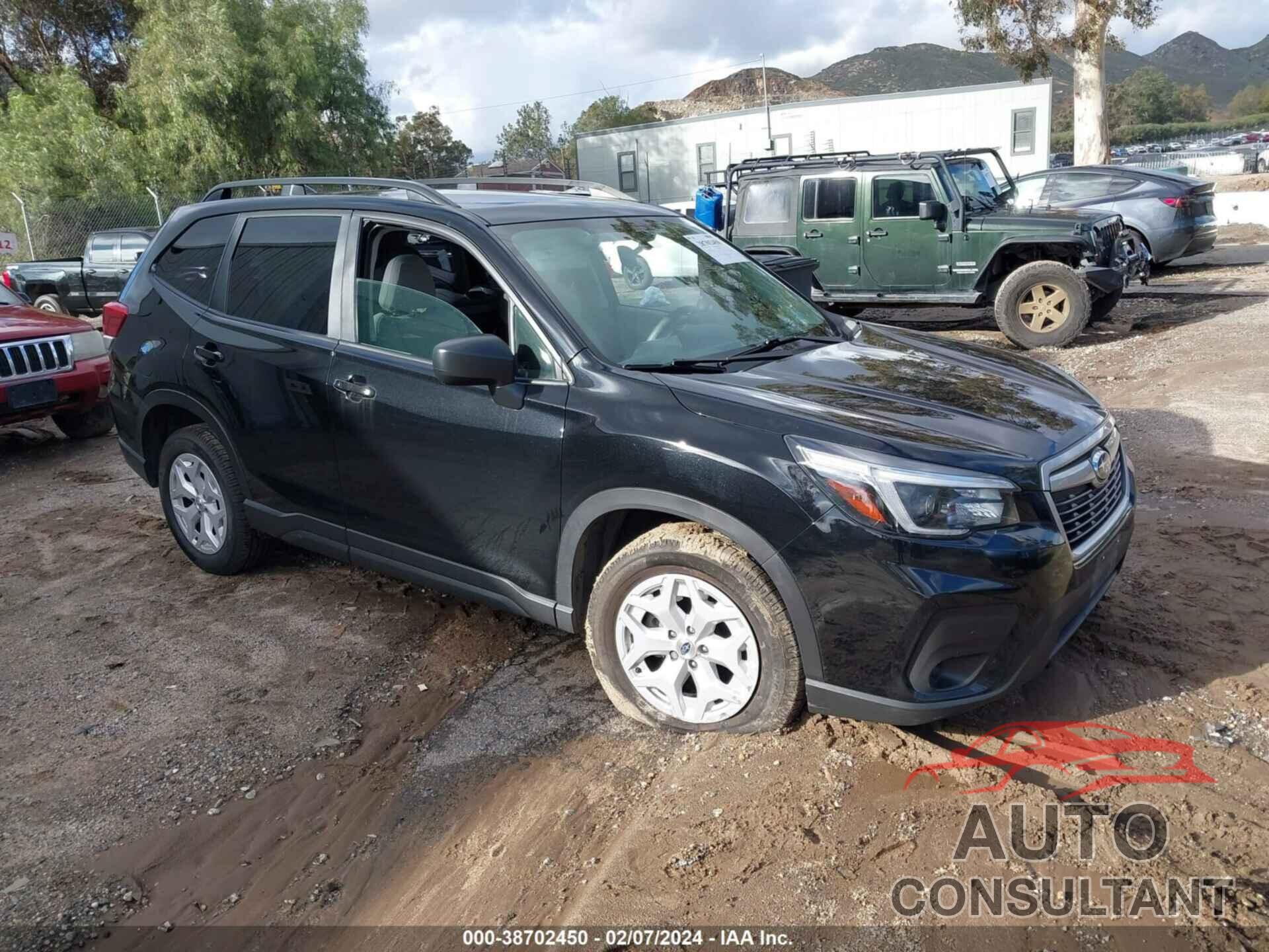 SUBARU FORESTER 2021 - JF2SKADC2MH580230