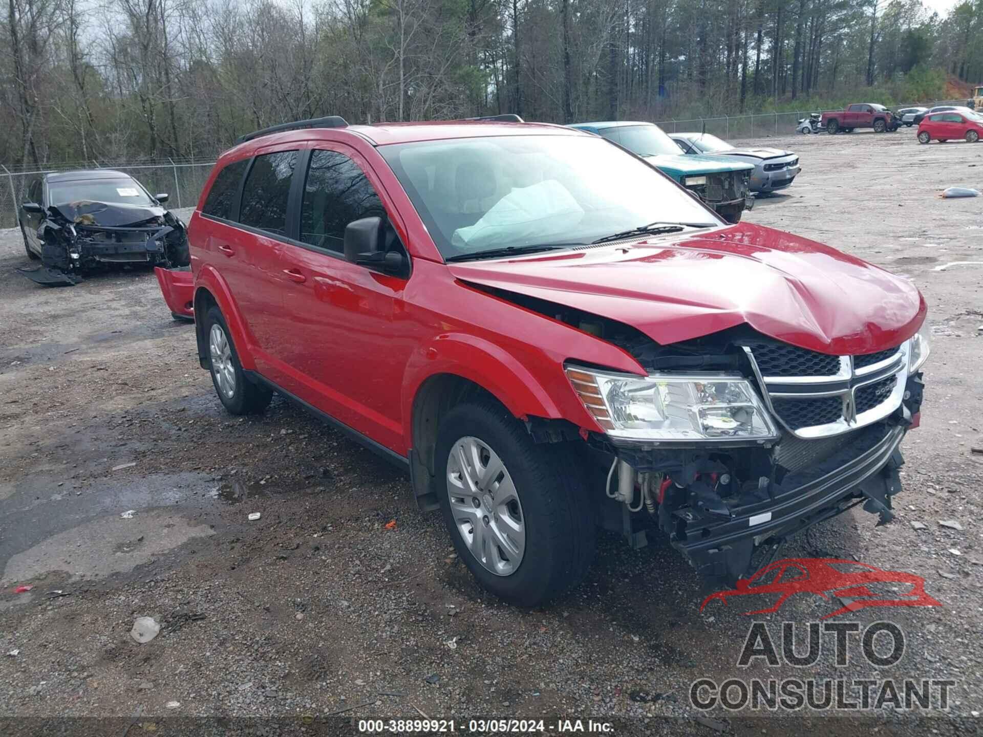 DODGE JOURNEY 2018 - 3C4PDCAB1JT183272