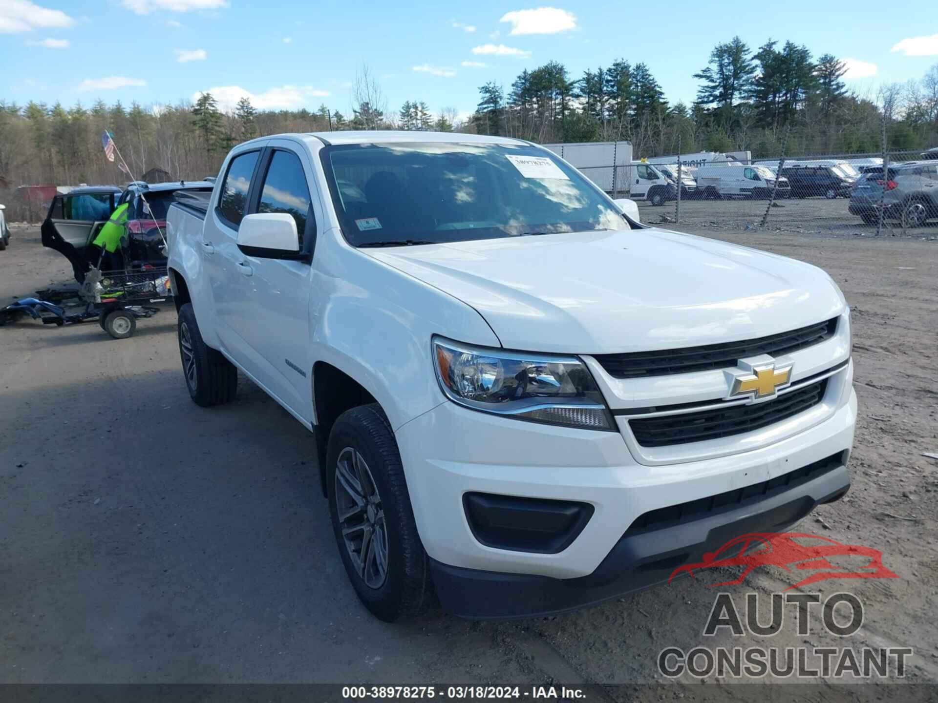 CHEVROLET COLORADO 2019 - 1GCGTBEN3K1254627