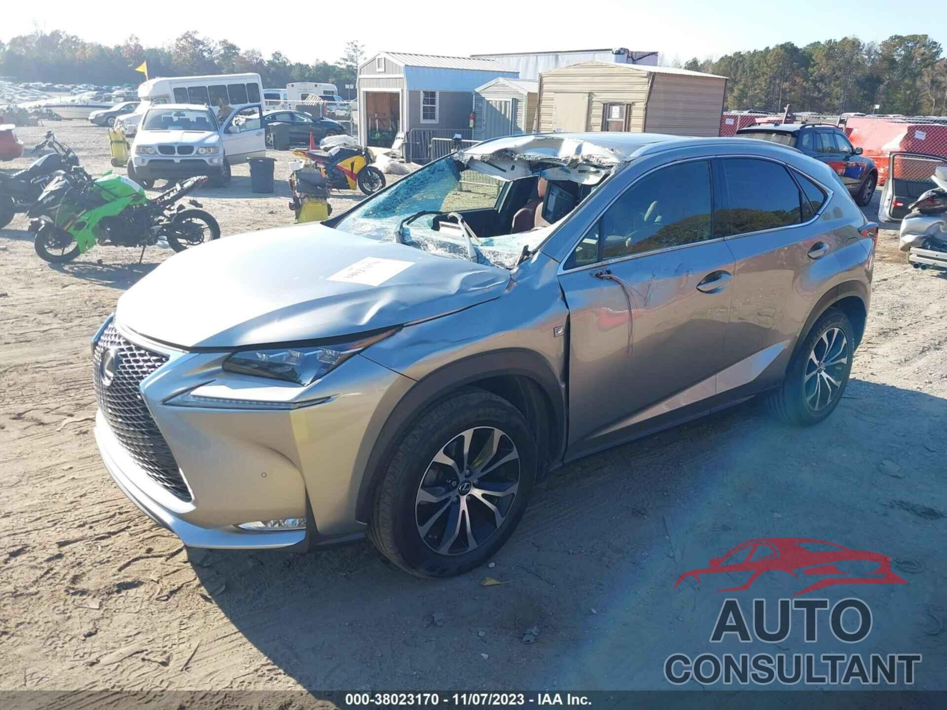 LEXUS NX 200T 2016 - JTJBARBZ7G2063744