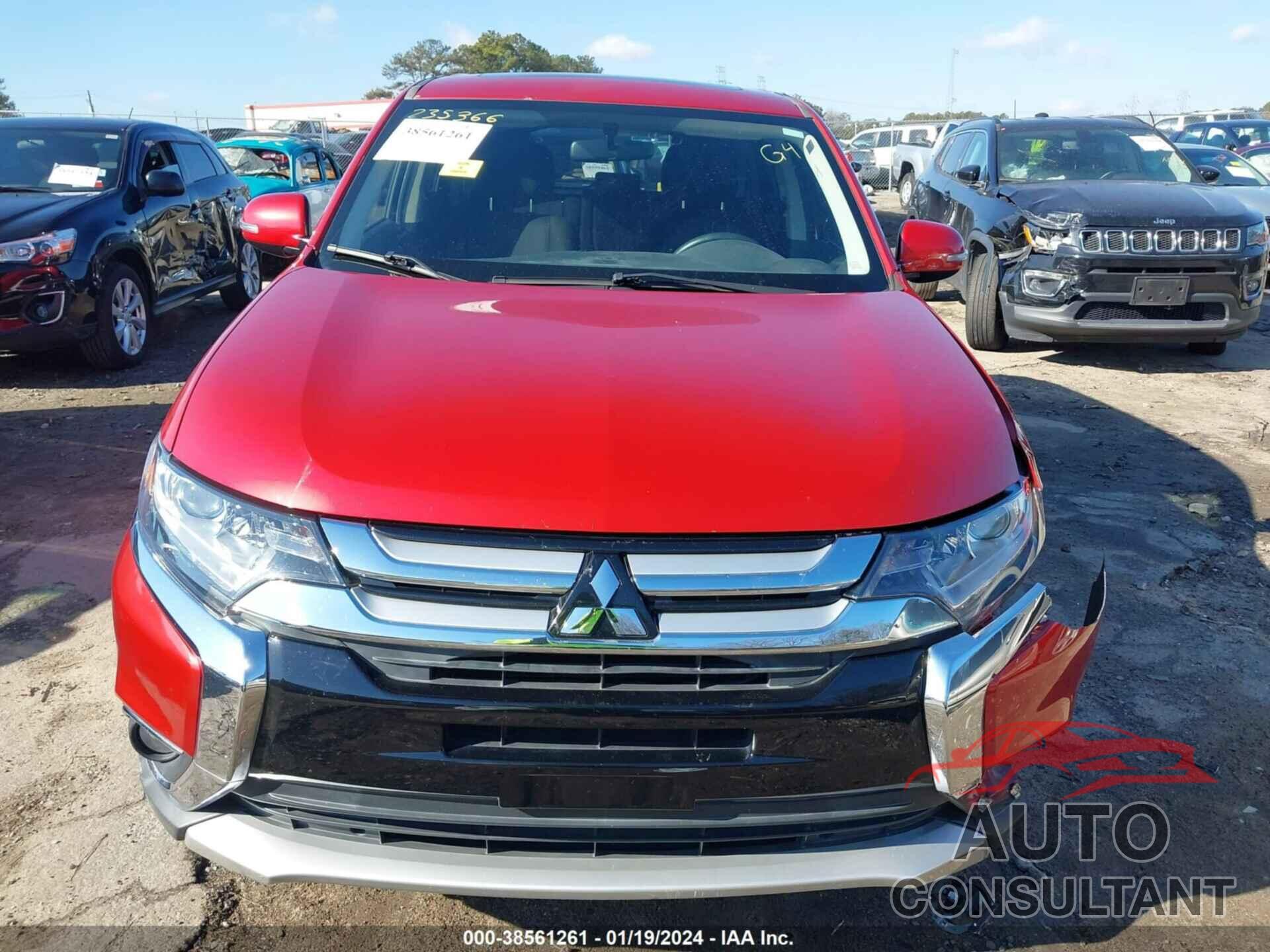 MITSUBISHI OUTLANDER 2018 - JA4AD3A3XJZ003045