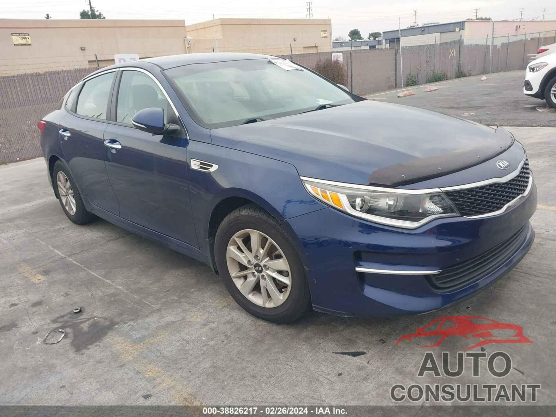 KIA OPTIMA 2018 - 5XXGT4L33JG207419