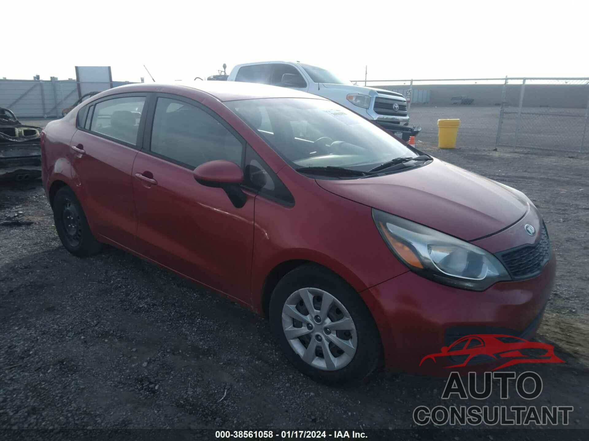 KIA RIO 2015 - KNADM4A39F6460976