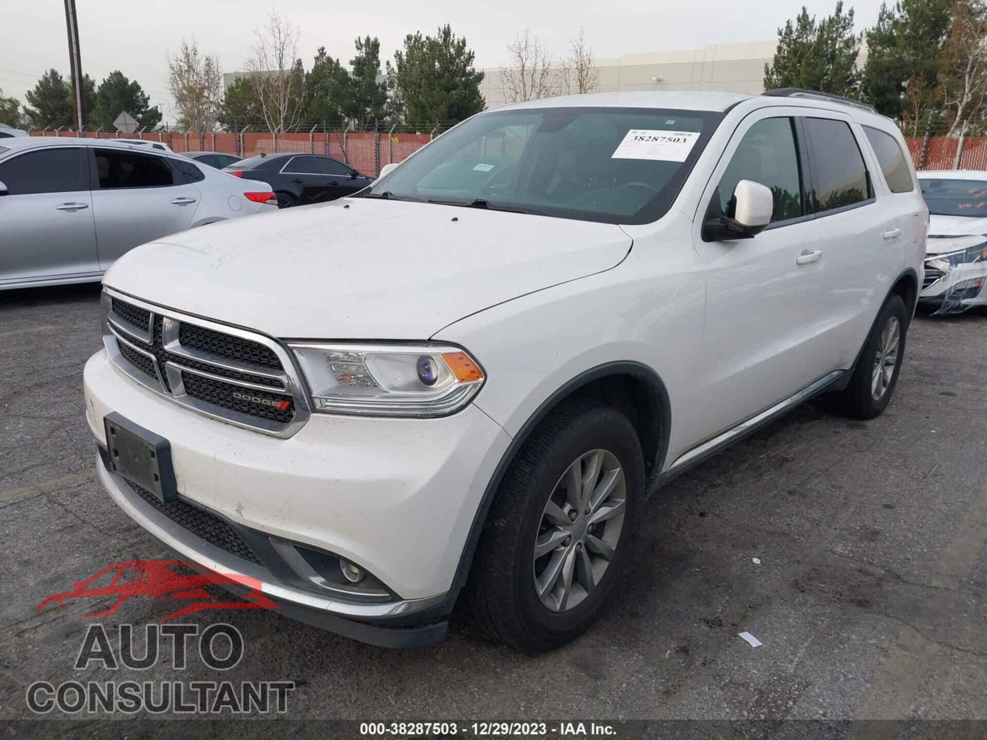 DODGE DURANGO 2017 - 1C4RDJAG5HC746838