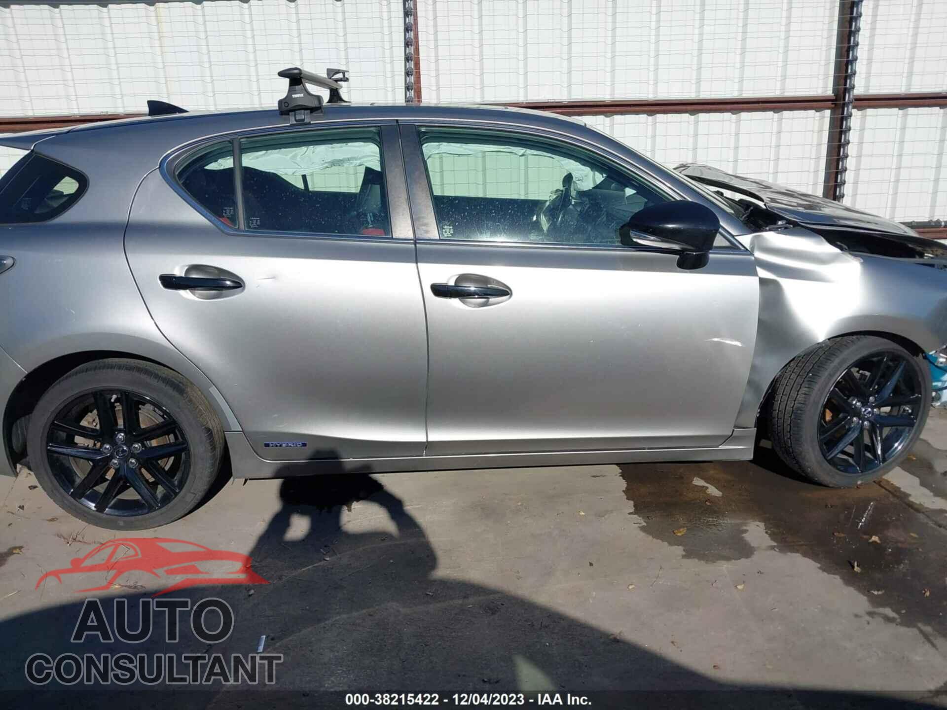 LEXUS CT 2016 - JTHKD5BH1G2263768