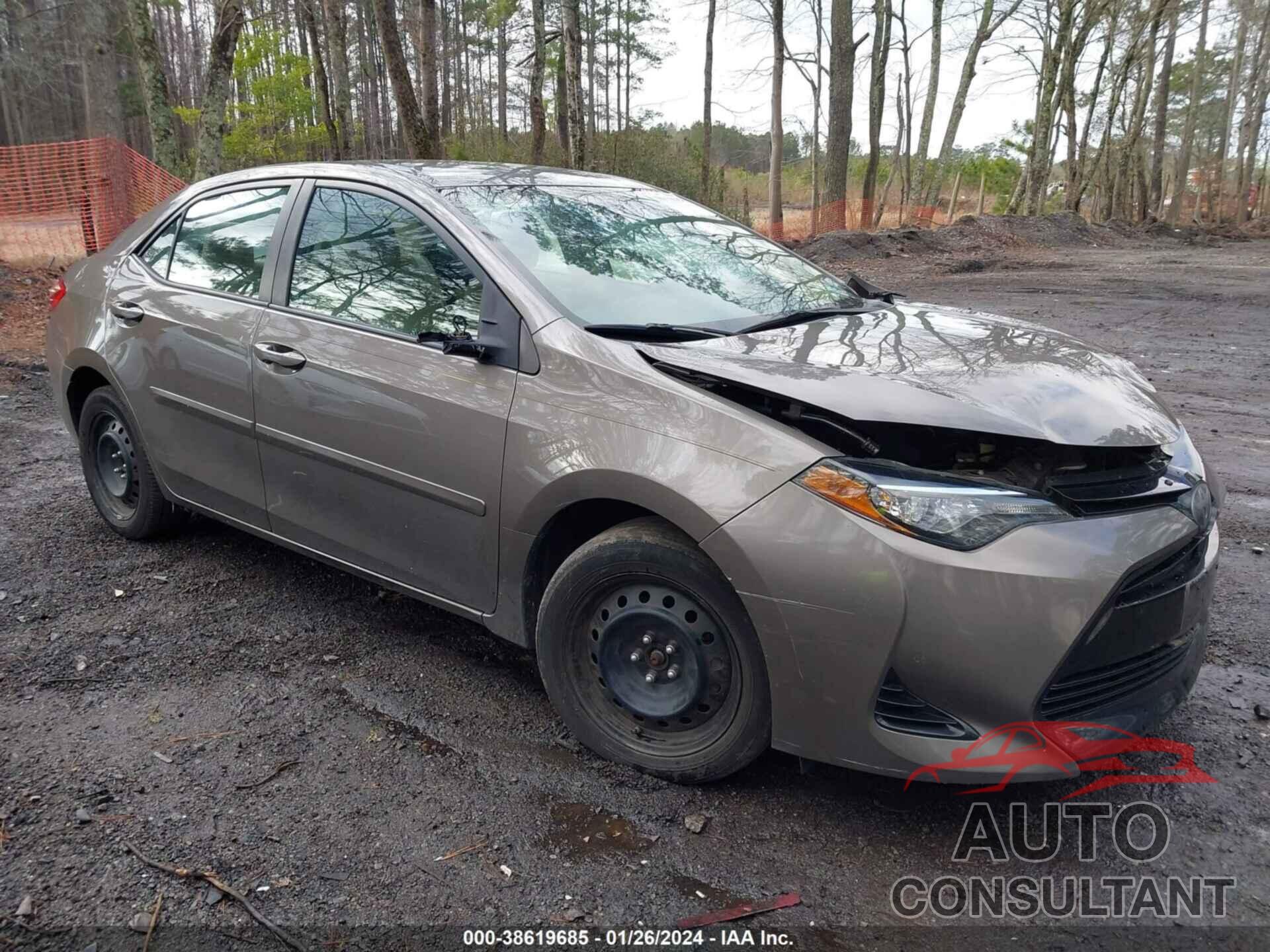 TOYOTA COROLLA 2017 - 2T1BURHEXHC755157