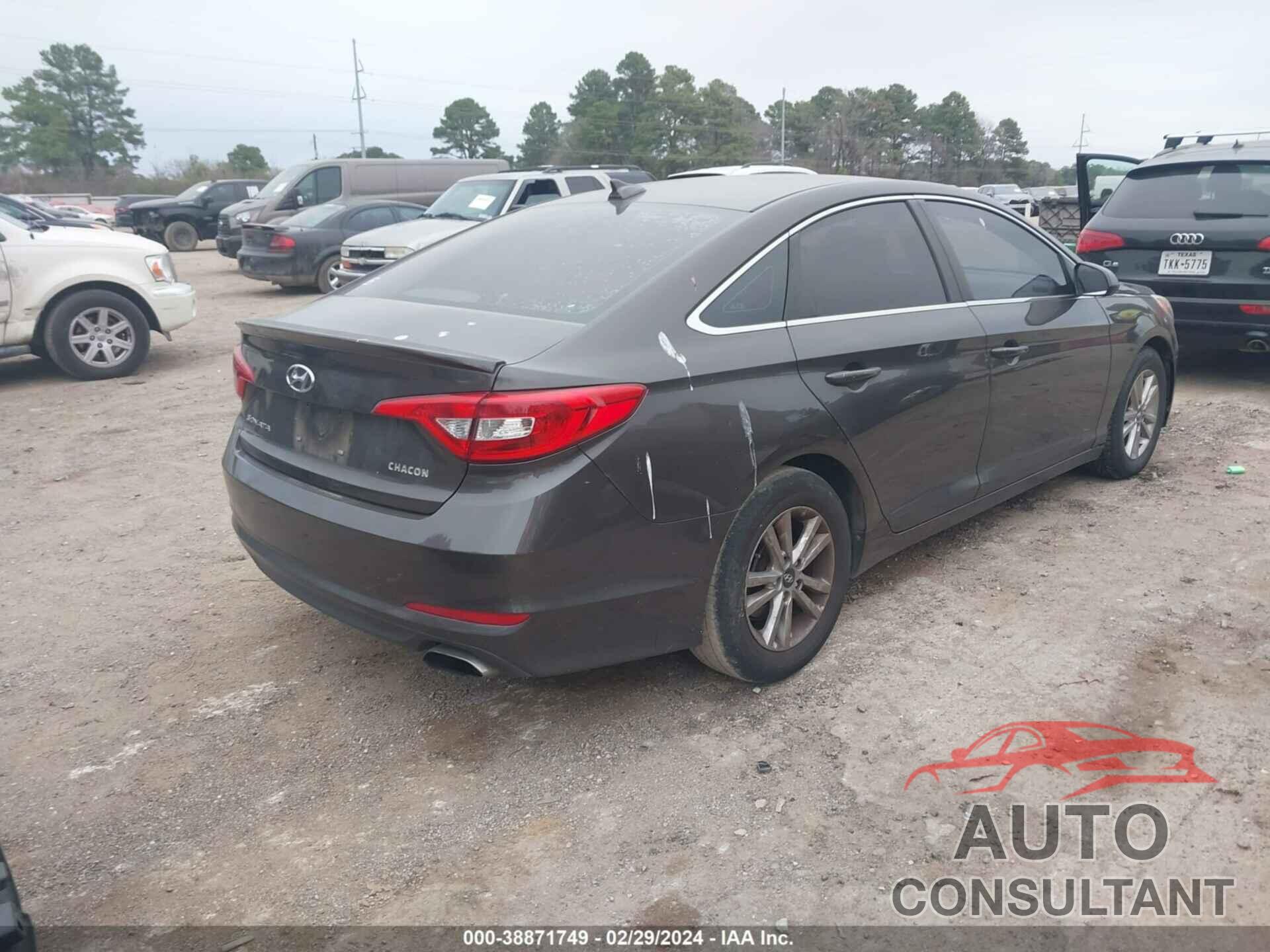 HYUNDAI SONATA 2016 - 5NPE24AF8GH339435