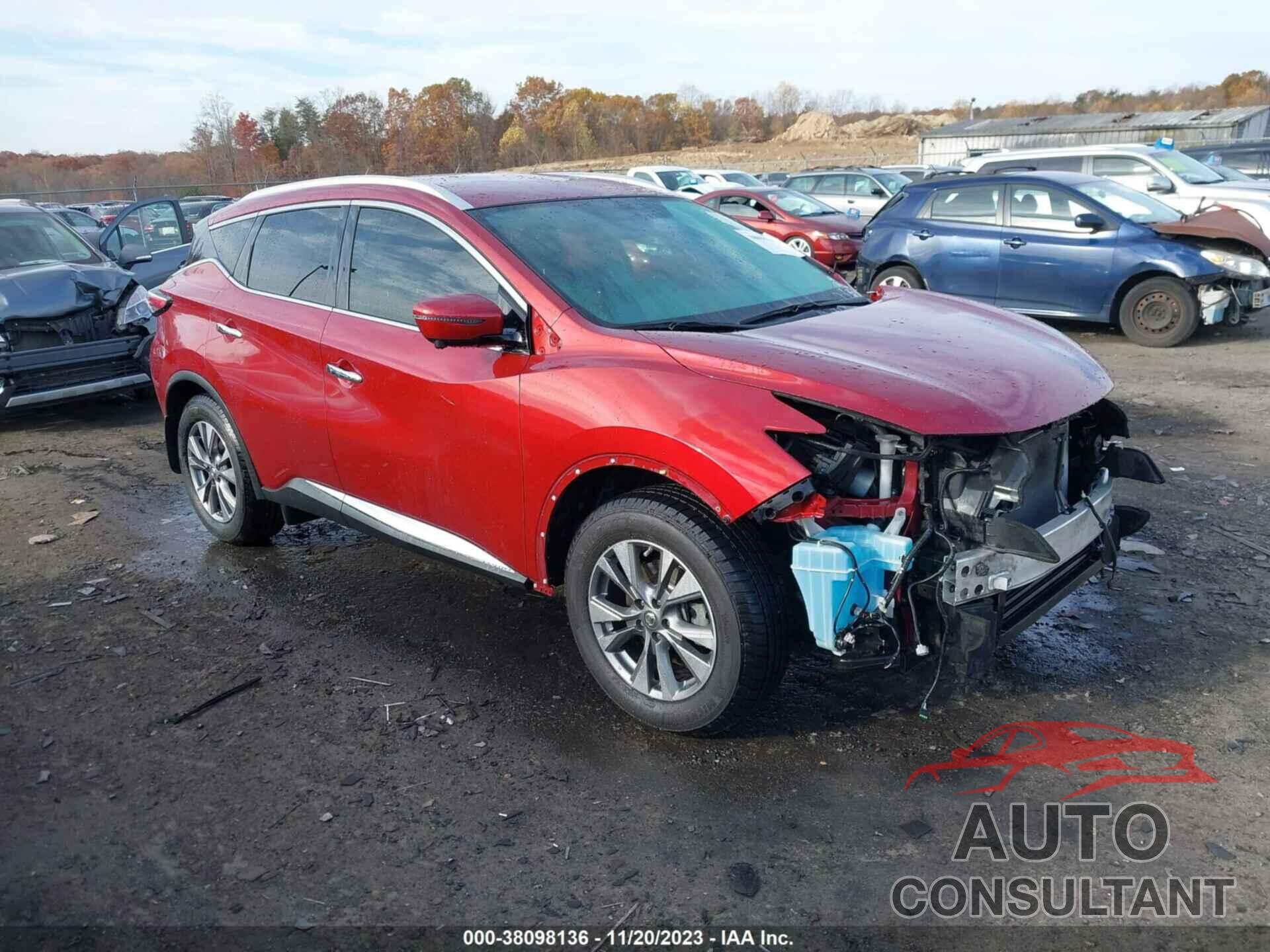 NISSAN MURANO 2017 - 5N1AZ2MH4HN111635