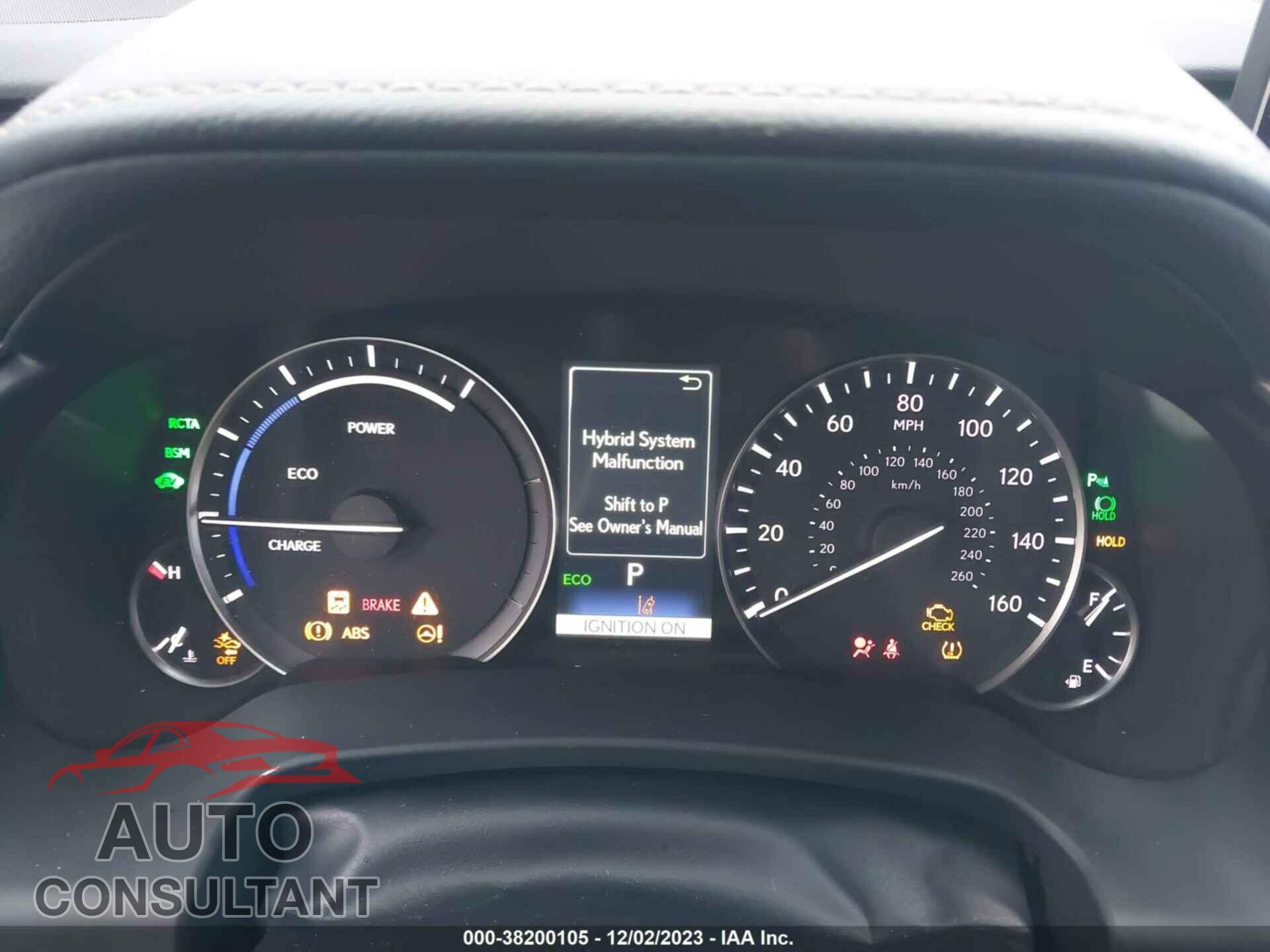 LEXUS RX 450H 2017 - 2T2BGMCA6HC020007