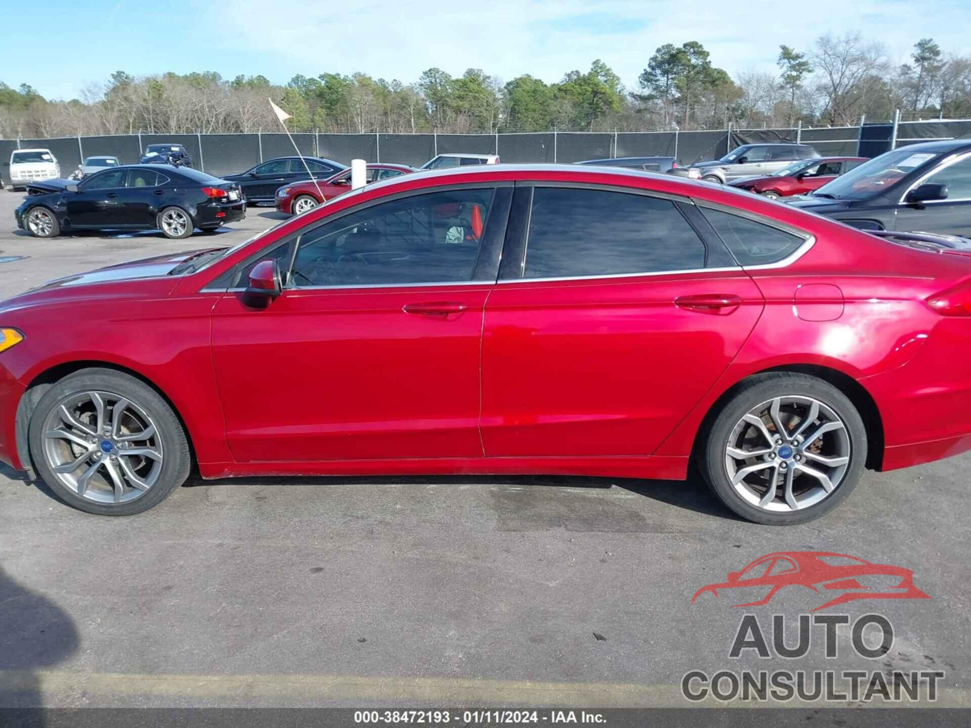 FORD FUSION 2017 - 3FA6P0G79HR161733