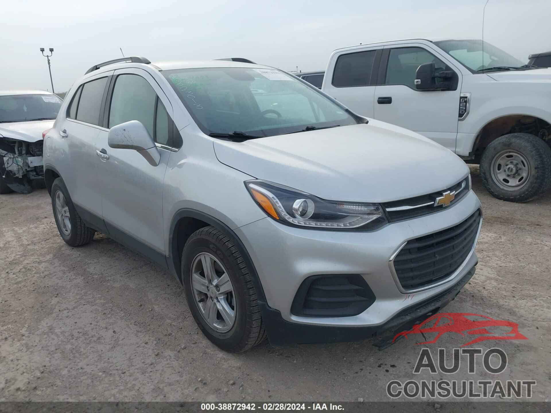 CHEVROLET TRAX 2020 - KL7CJLSB3LB018590