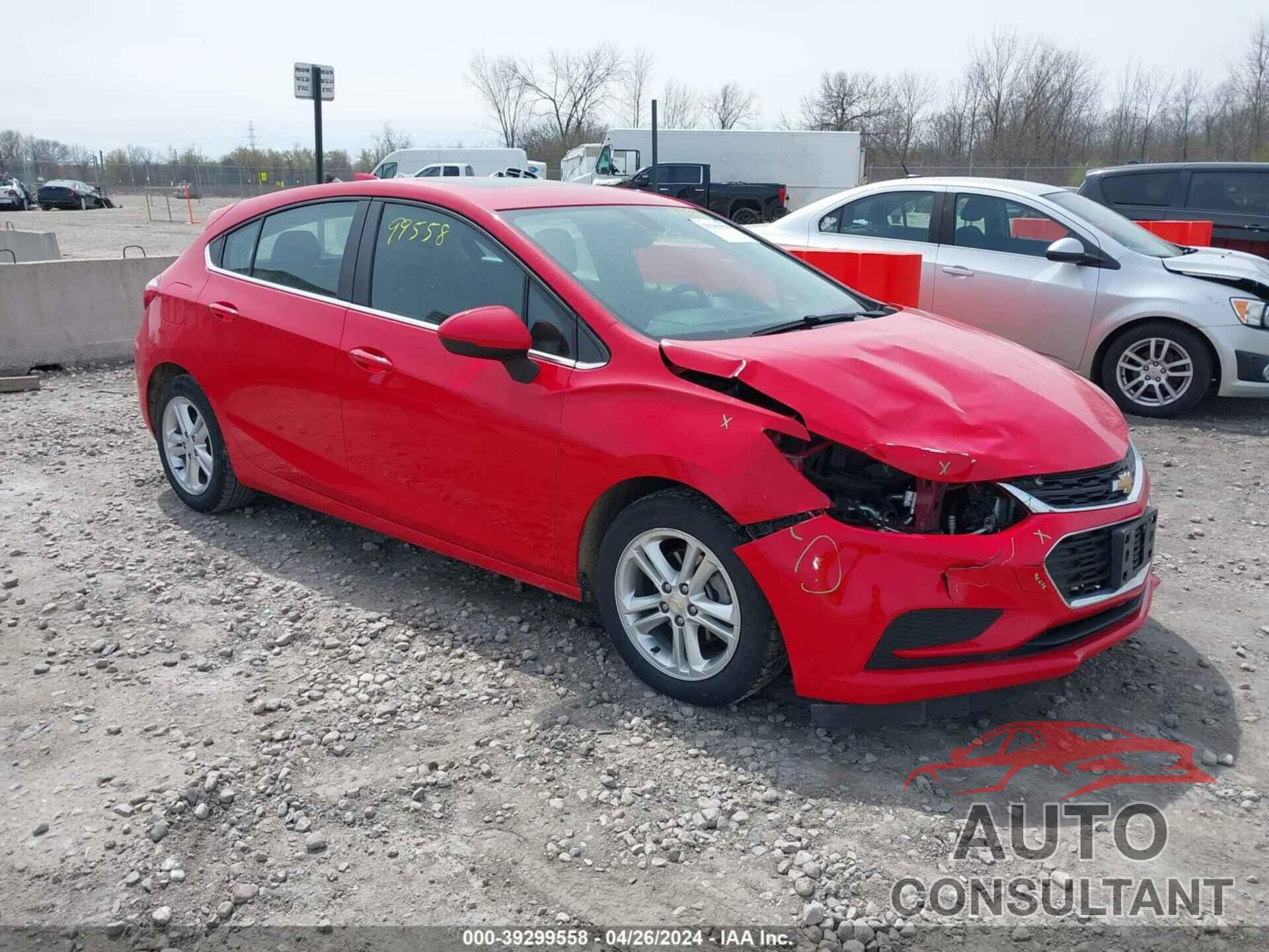 CHEVROLET CRUZE 2017 - 3G1BE6SM1HS581633