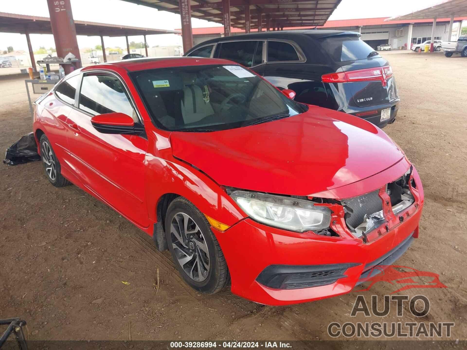 HONDA CIVIC 2018 - 2HGFC4B07JH302115