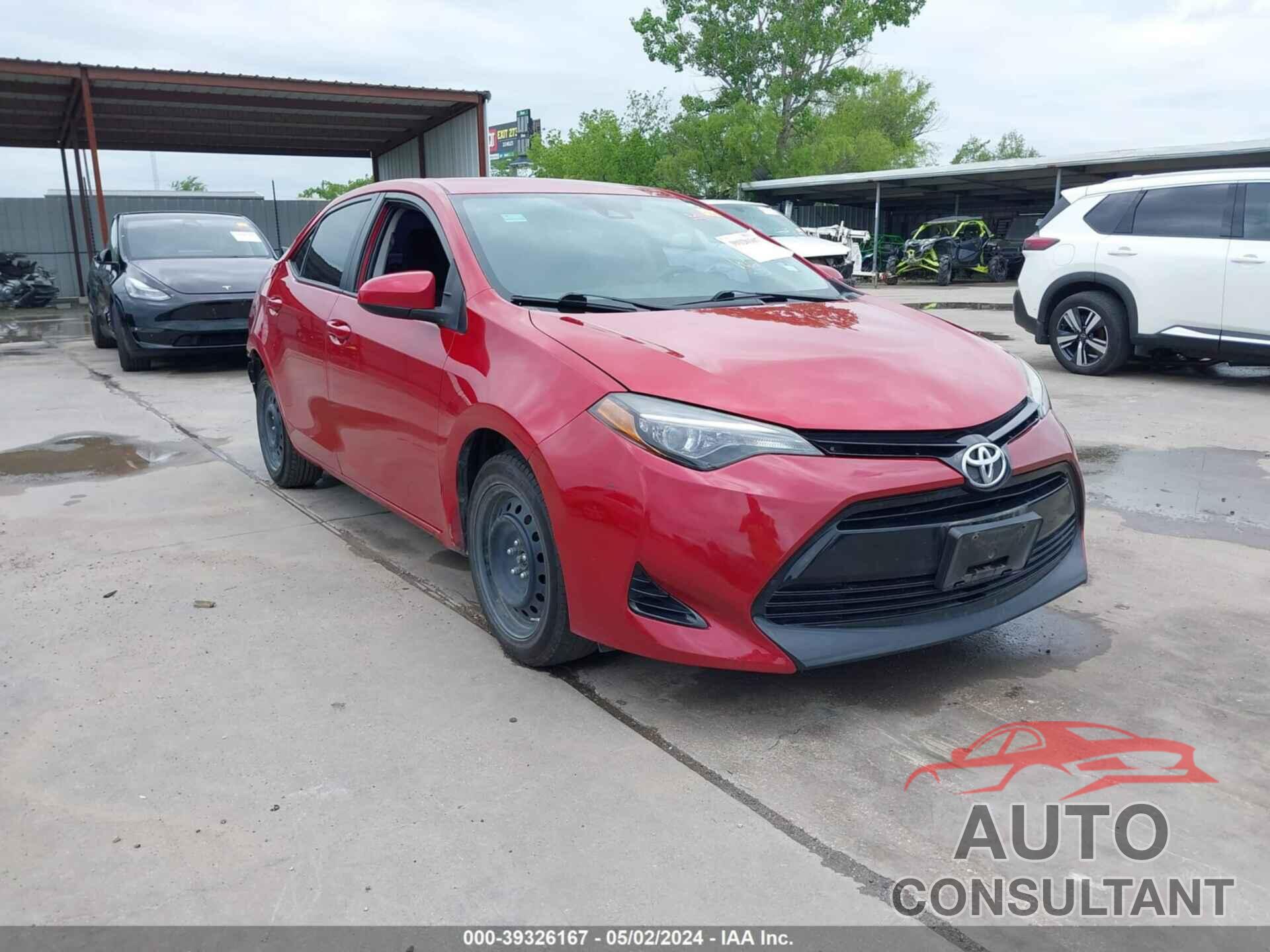 TOYOTA COROLLA 2017 - 5YFBURHE6HP677279