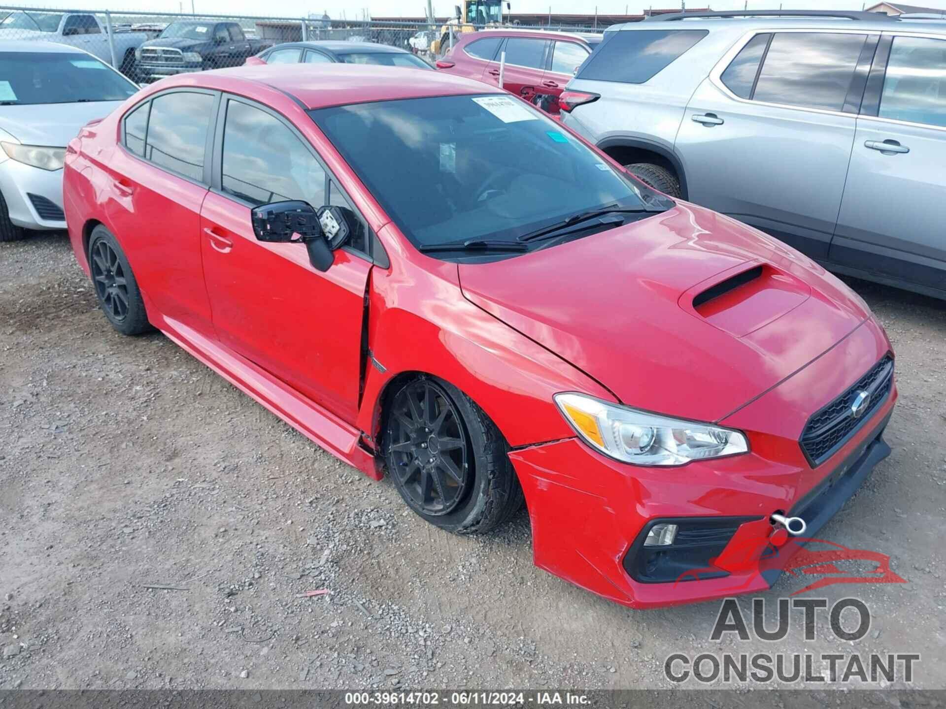 SUBARU WRX 2019 - JF1VA1A60K9829893