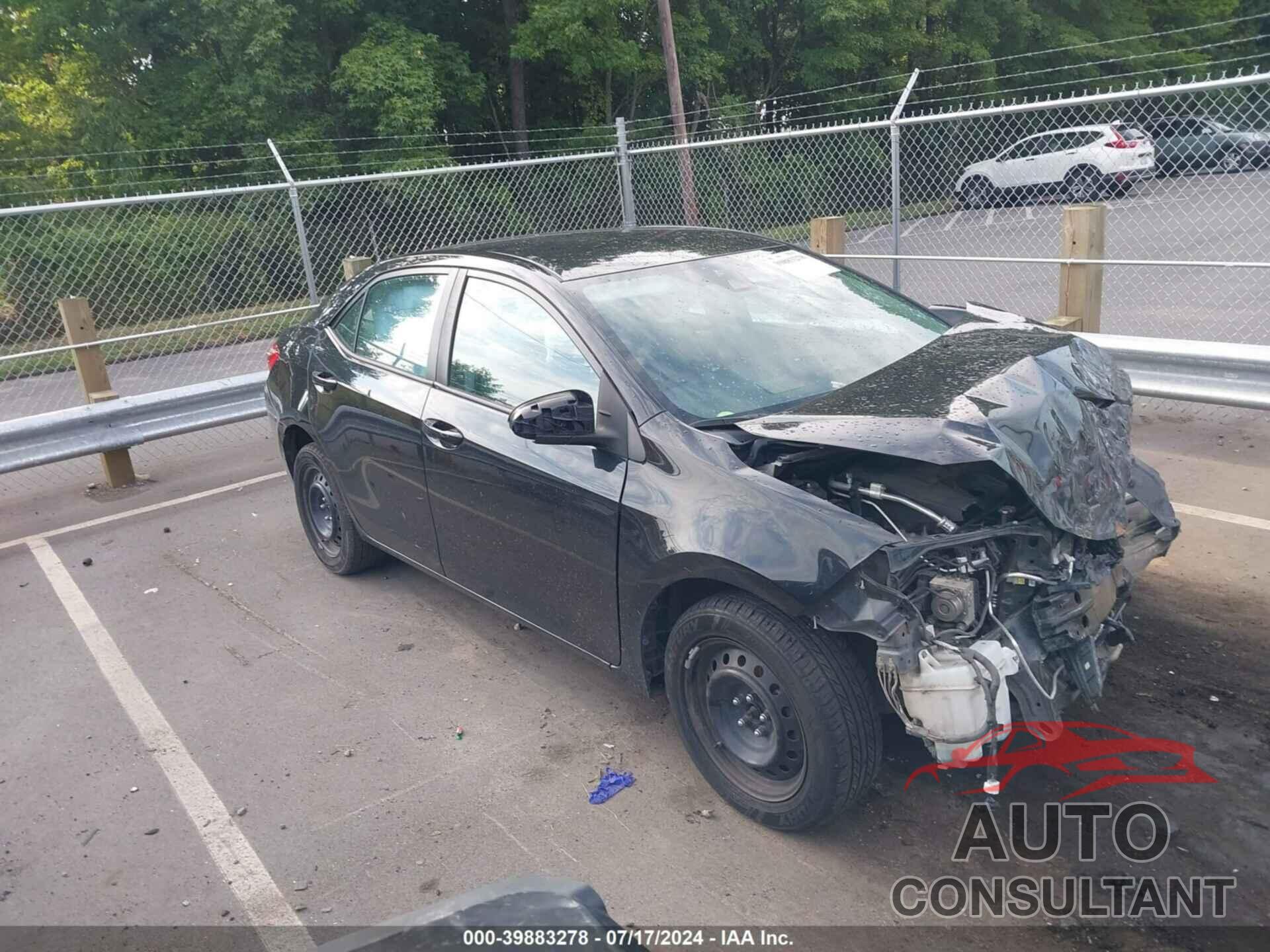 TOYOTA COROLLA 2019 - 2T1BURHE3KC211641