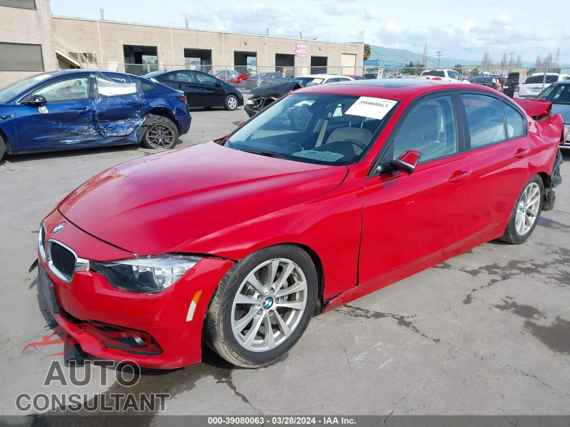 BMW 320I 2016 - WBA8E1G52GNU10045