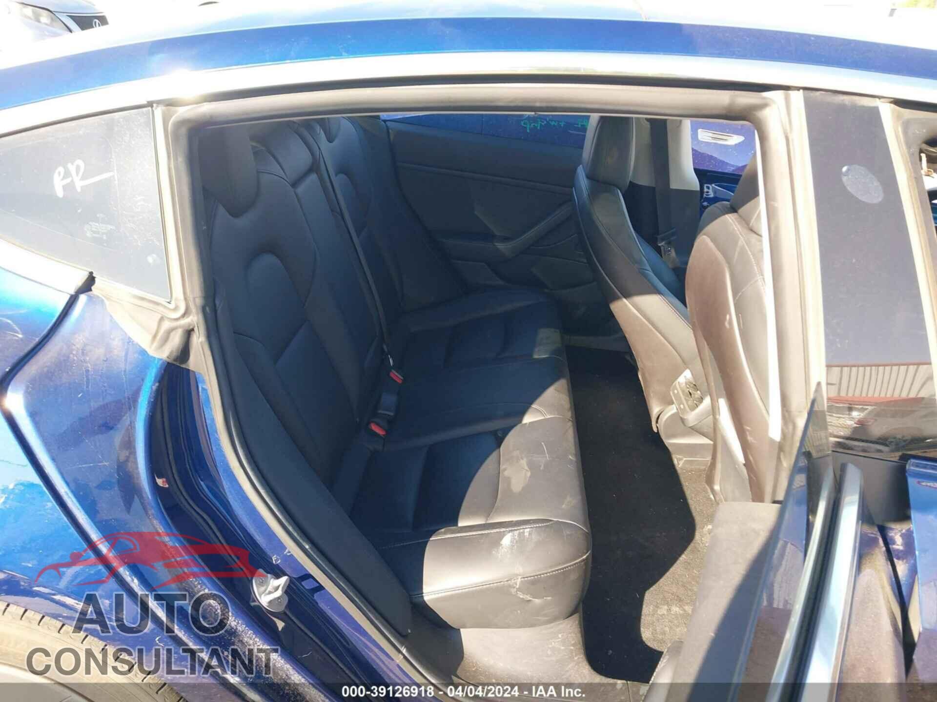 TESLA MODEL 3 2019 - 5YJ3E1EA2KF396877
