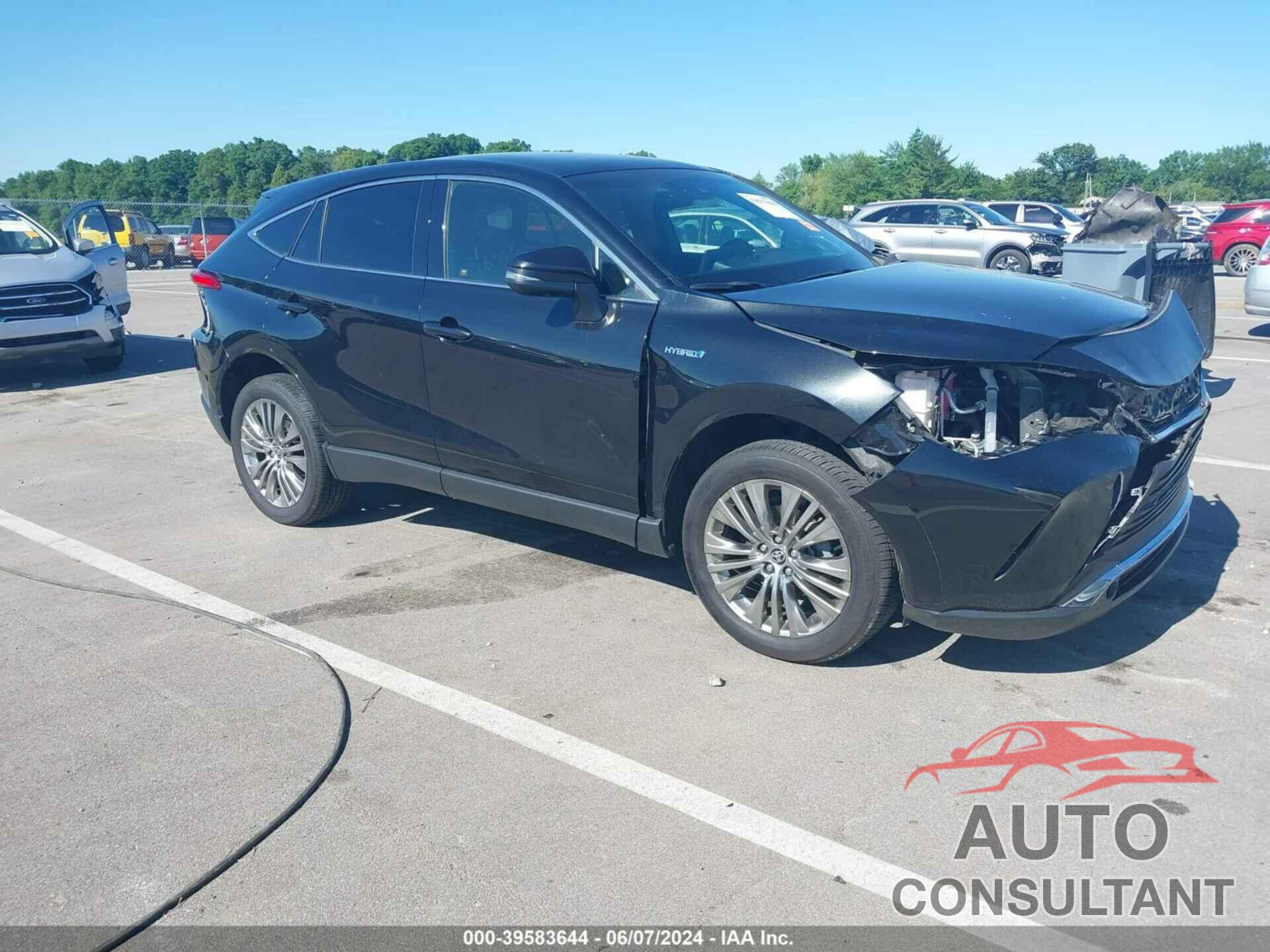 TOYOTA VENZA 2021 - JTEAAAAH9MJ051018