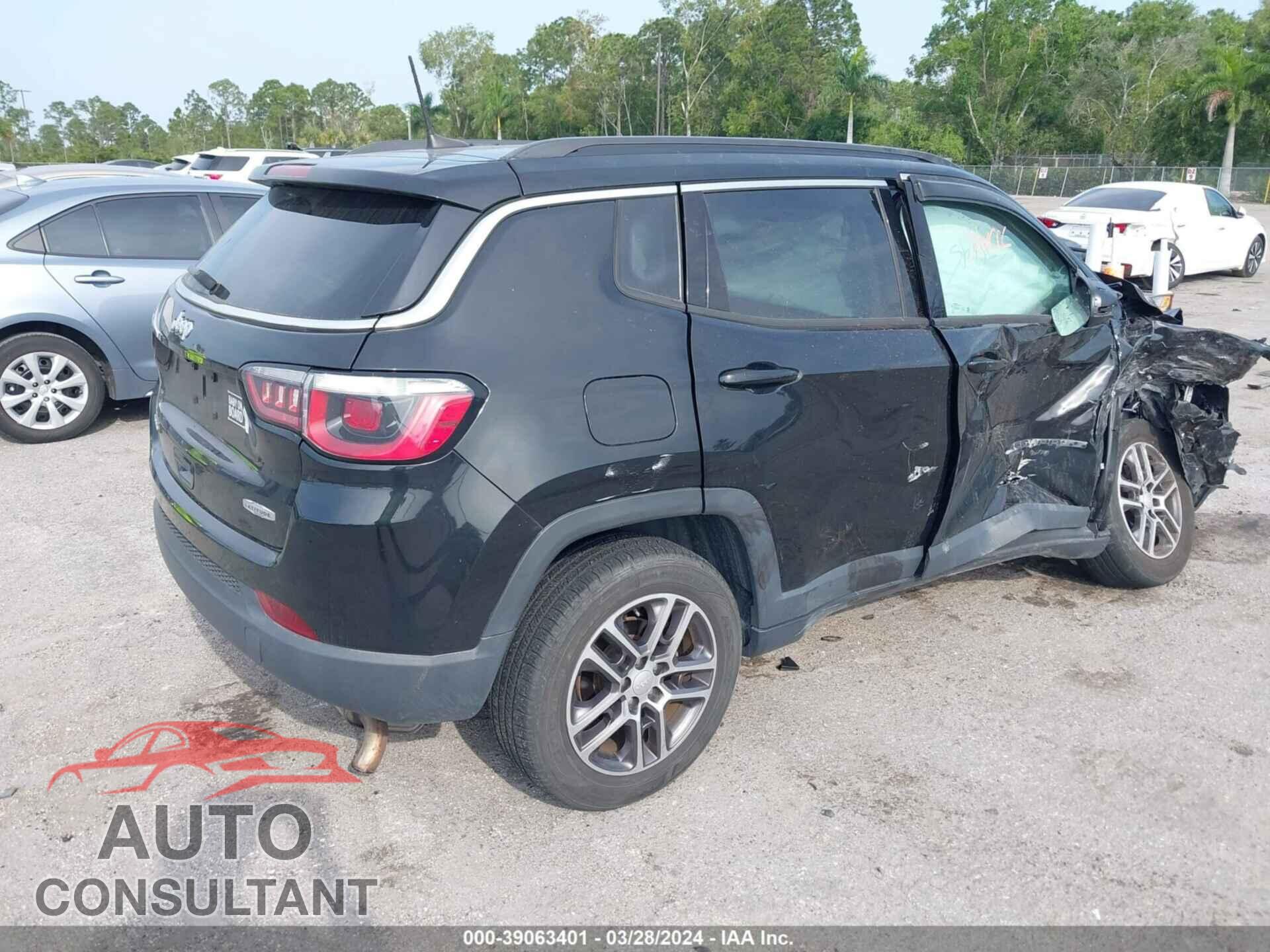 JEEP COMPASS 2017 - 3C4NJDBB4HT646259