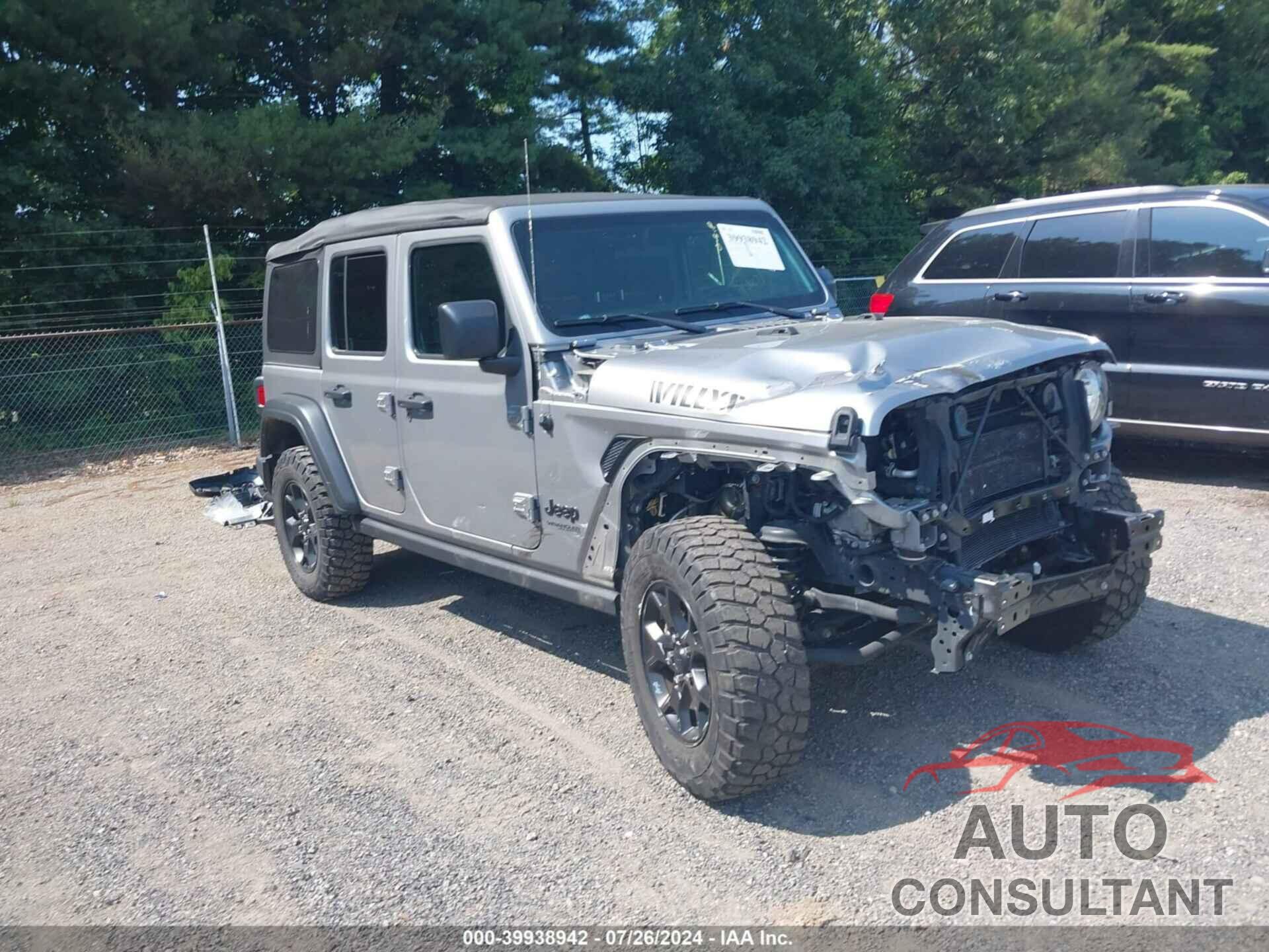 JEEP WRANGLER UNLIMITED 2021 - 1C4HJXDG8MW664081