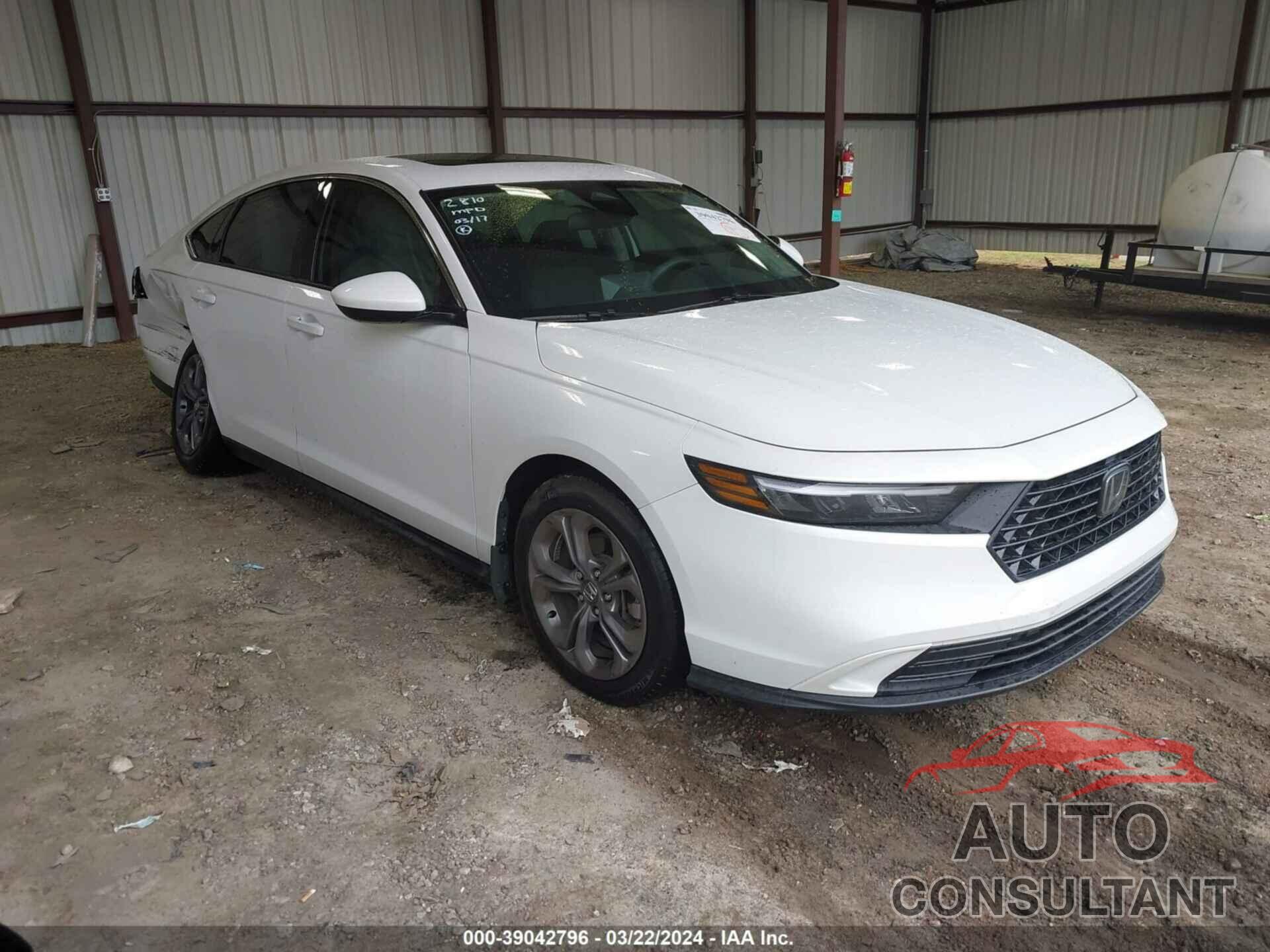 HONDA ACCORD 2023 - 1HGCY1F38PA042810