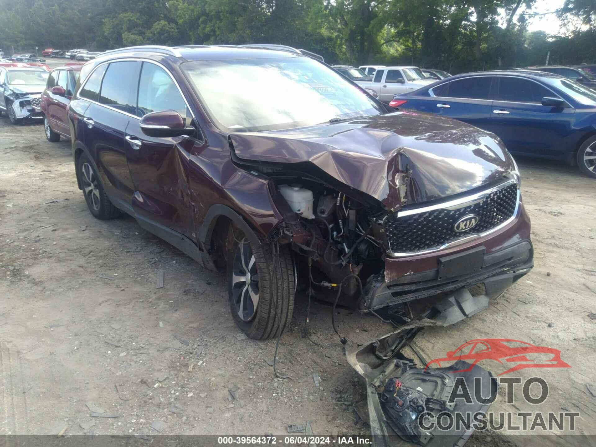 KIA SORENTO 2017 - 5XYPHDA51HG305795