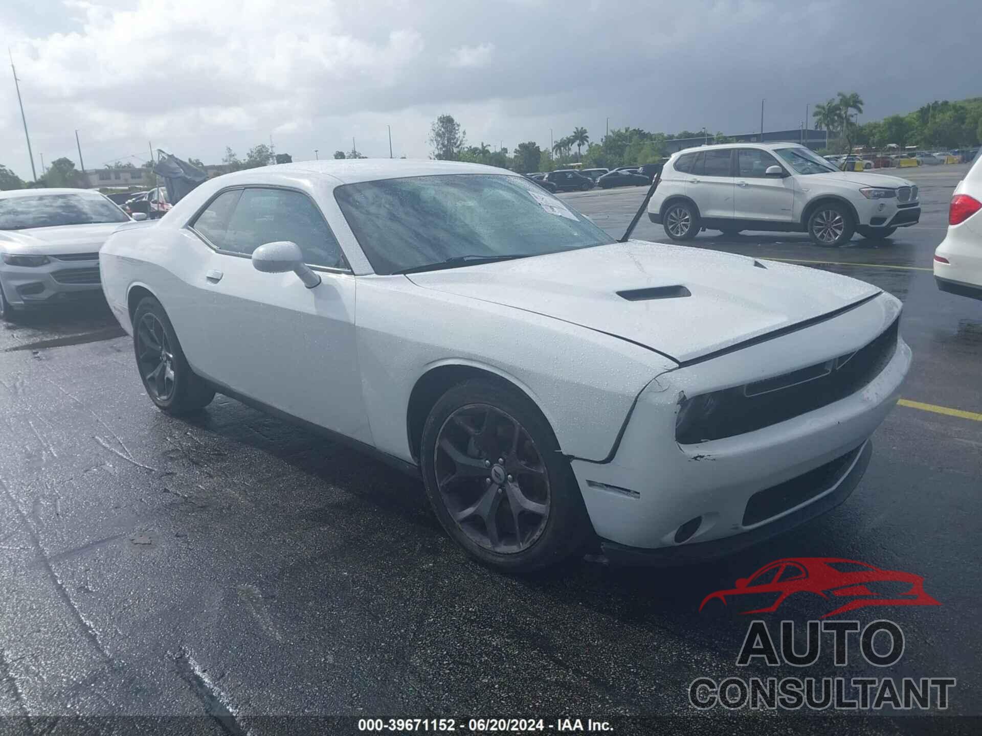 DODGE CHALLENGER 2019 - 2C3CDZAGXKH521747