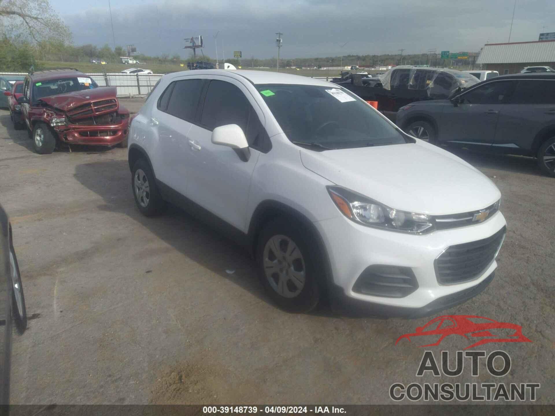 CHEVROLET TRAX 2019 - 3GNCJKSB1KL144884