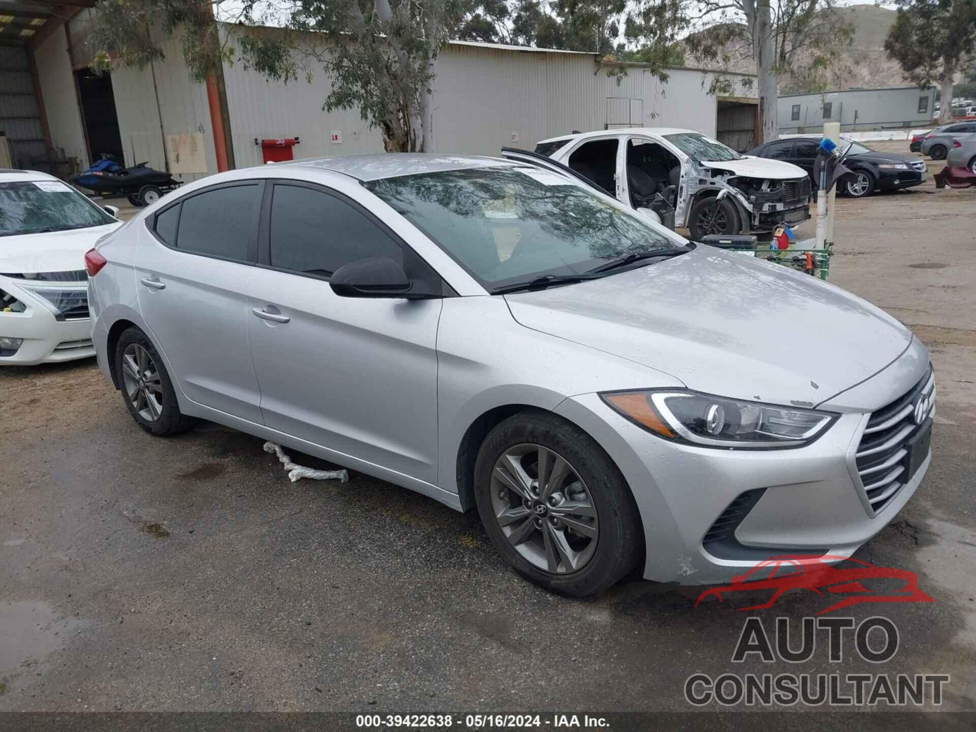 HYUNDAI ELANTRA 2018 - 5NPD84LF9JH326918