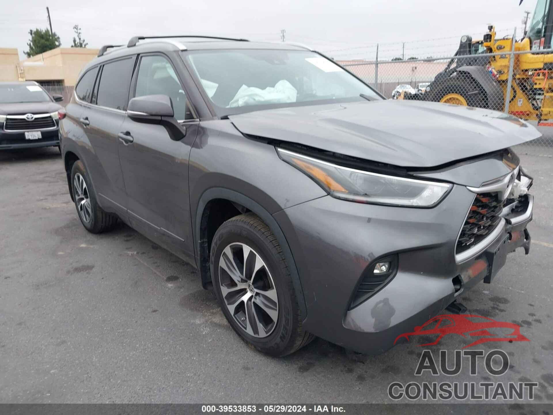 TOYOTA HIGHLANDER 2021 - 5TDHZRAH6MS527724