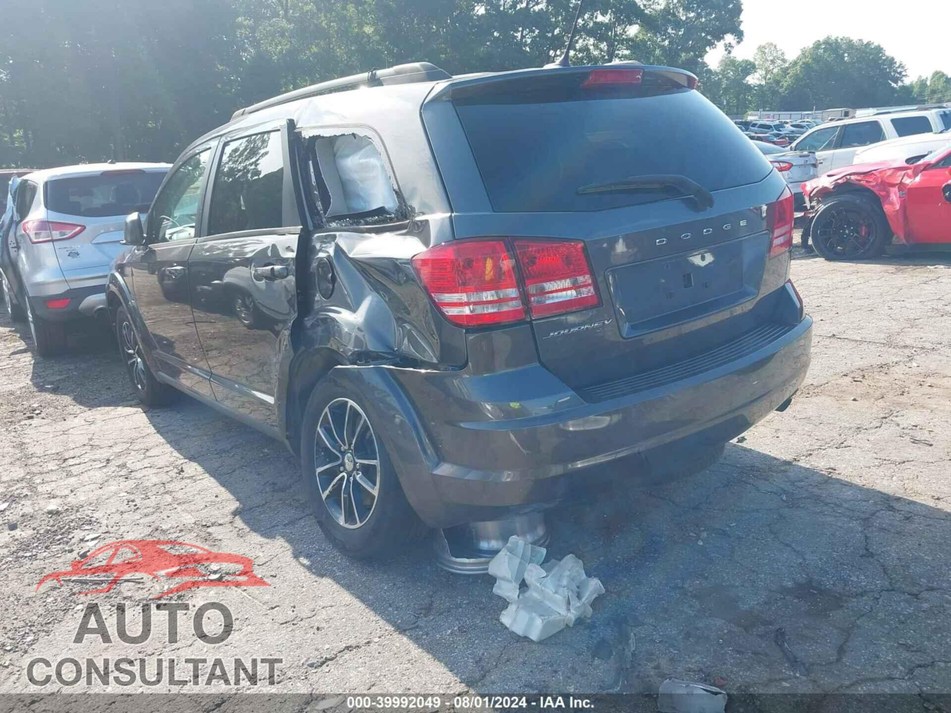 DODGE JOURNEY 2017 - 3C4PDCAB3HT599656