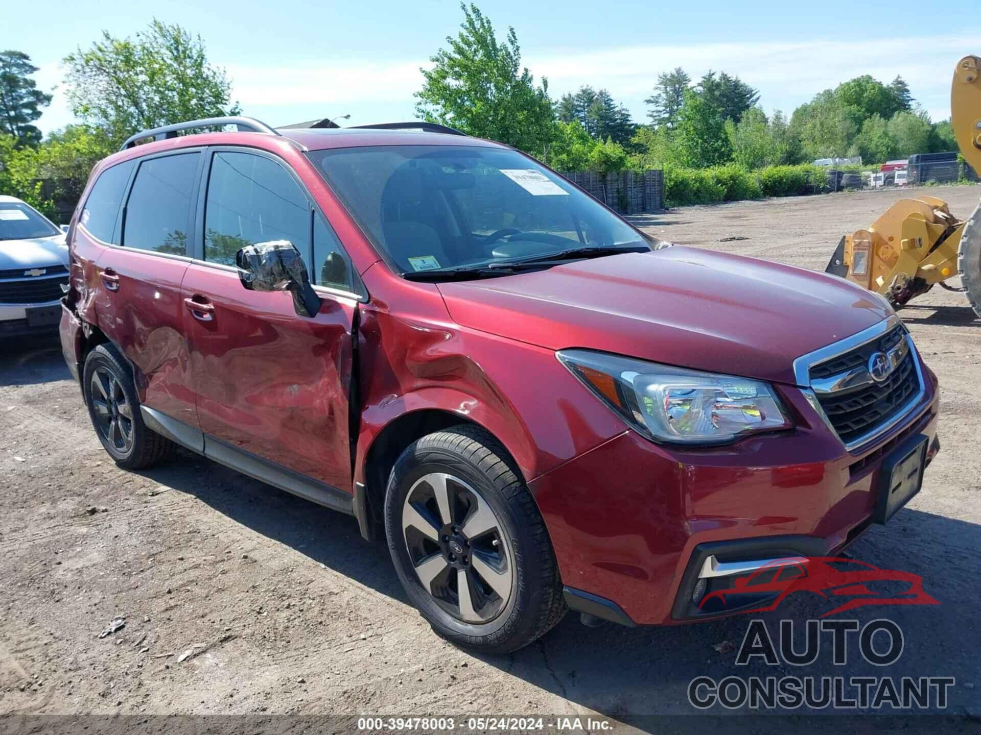 SUBARU FORESTER 2017 - JF2SJAGC0HH518801