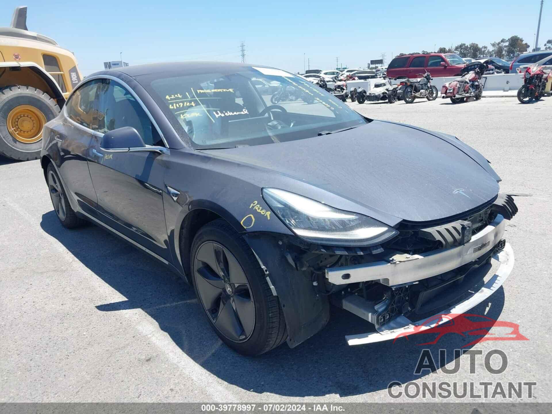 TESLA MODEL 3 2020 - 5YJ3E1EA0LF643900