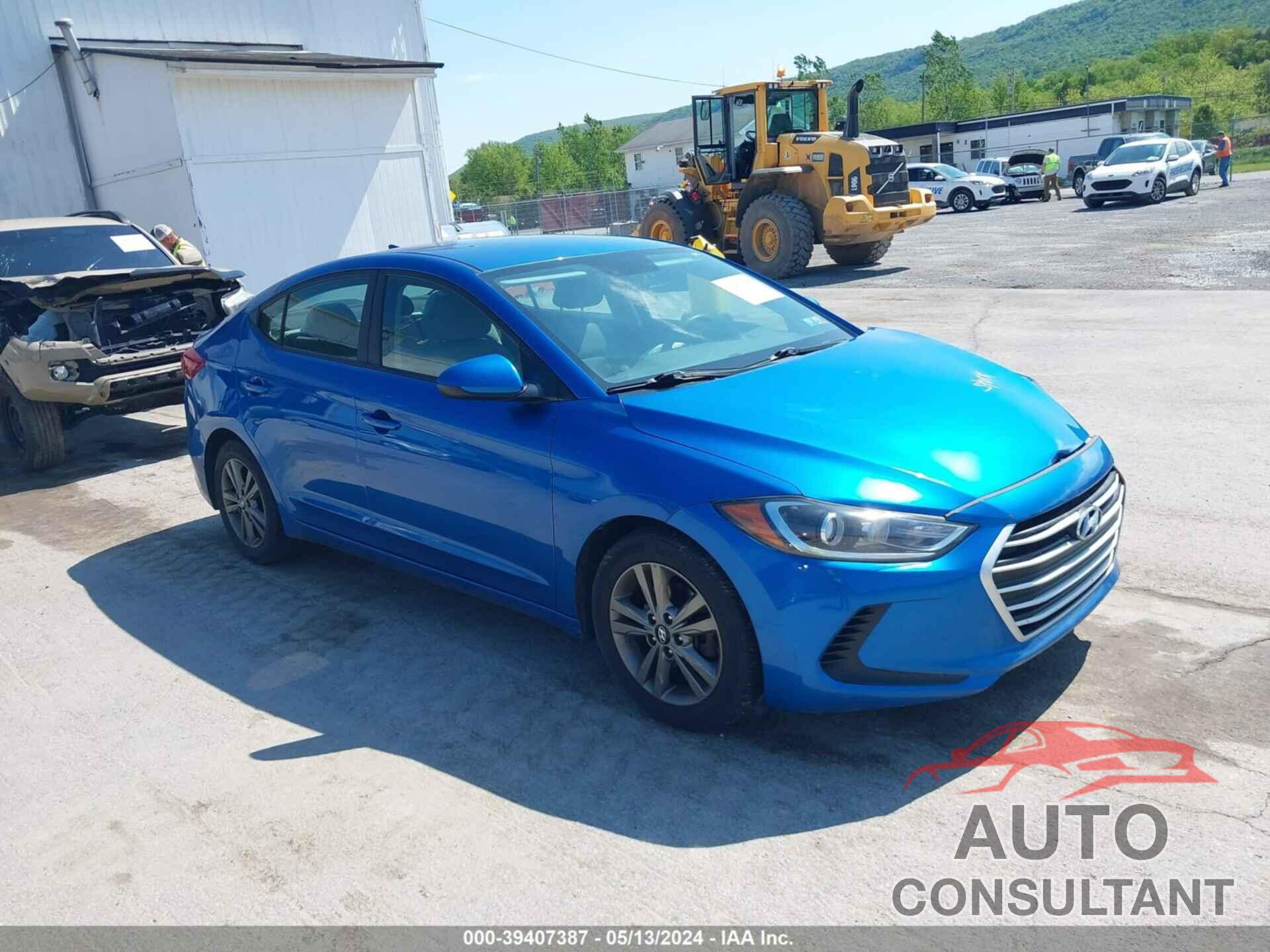 HYUNDAI ELANTRA 2018 - 5NPD84LF0JH253048