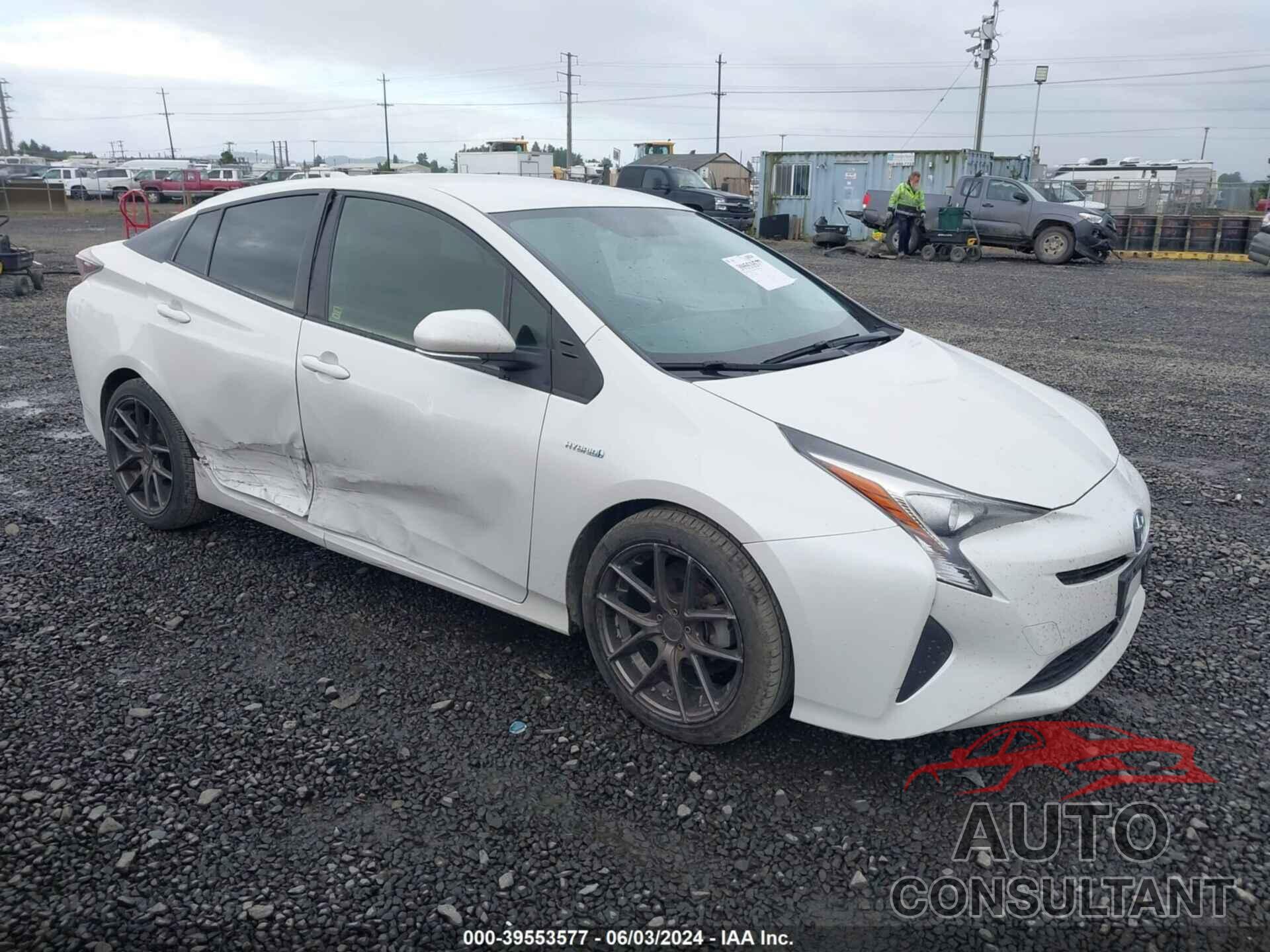 TOYOTA PRIUS 2016 - JTDKBRFU5G3016608