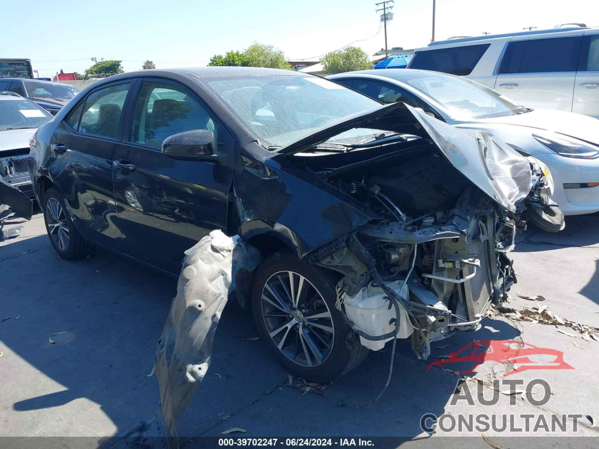 TOYOTA COROLLA 2016 - 5YFBURHE8GP390914