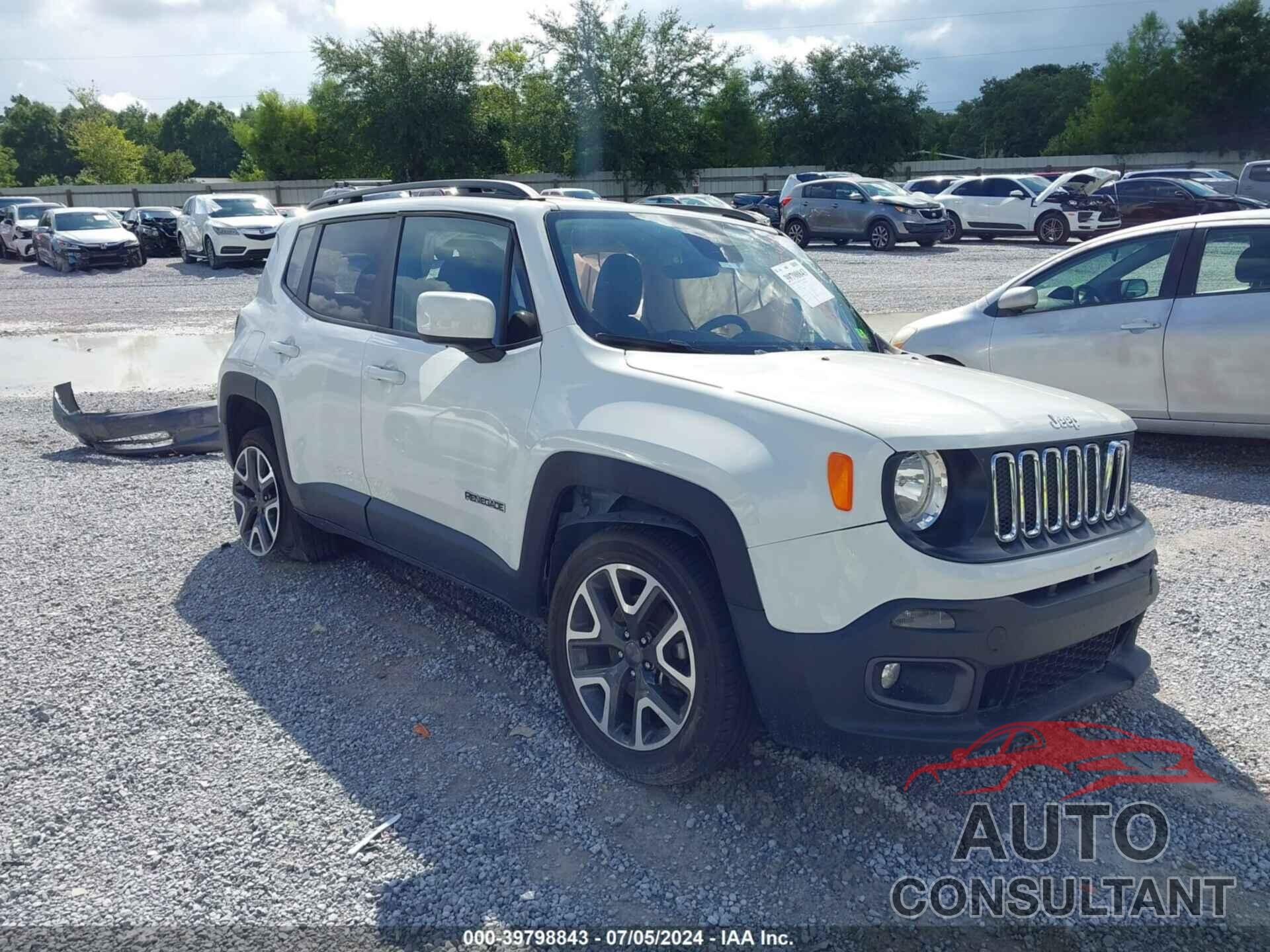 JEEP RENEGADE 2018 - ZACCJABB5JPJ12509