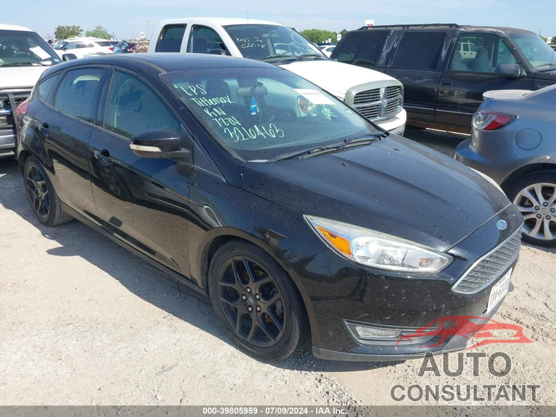 FORD FOCUS 2016 - 1FADP3K28GL326463