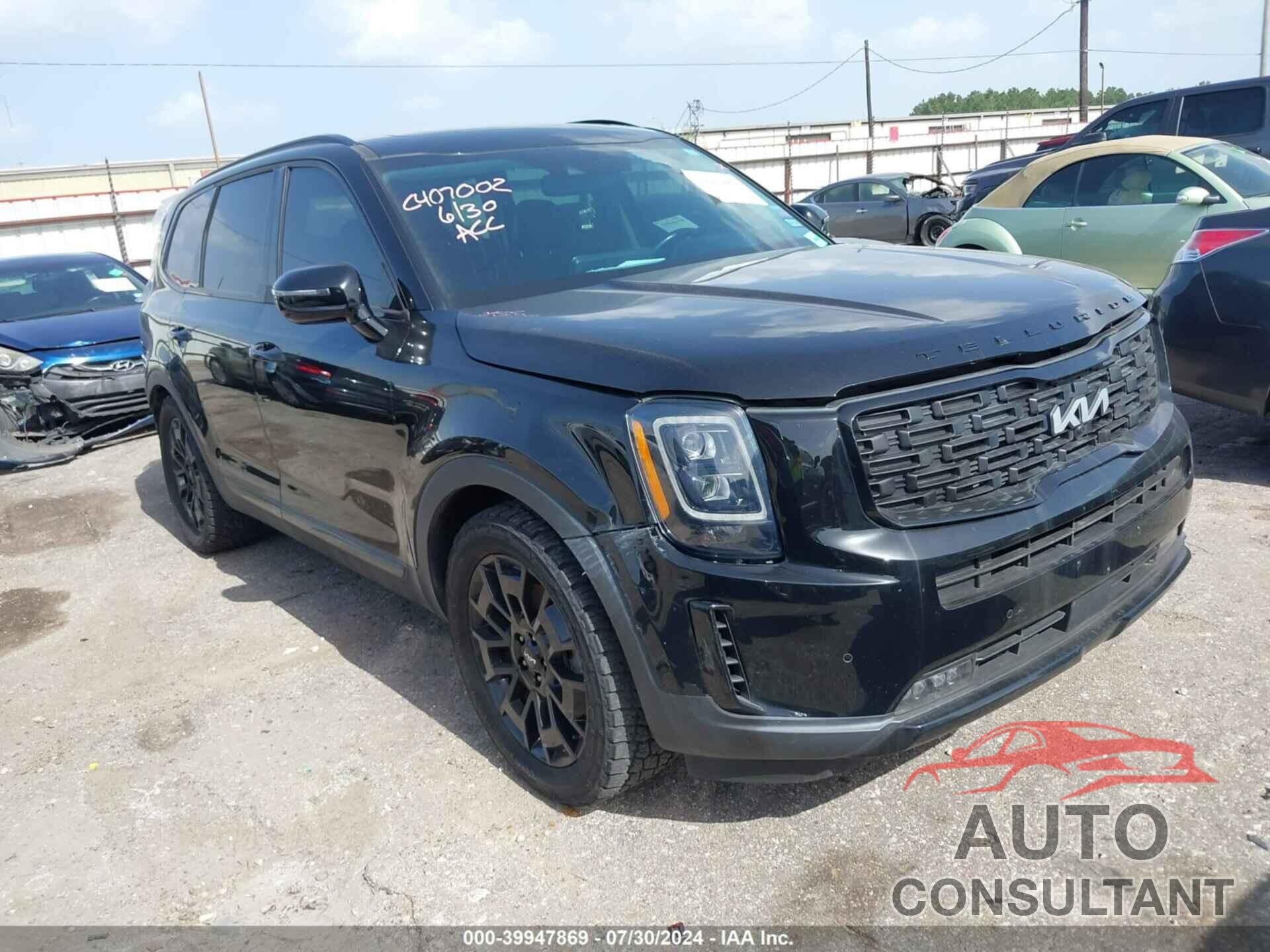 KIA TELLURIDE 2022 - 5XYP5DHC5NG279212