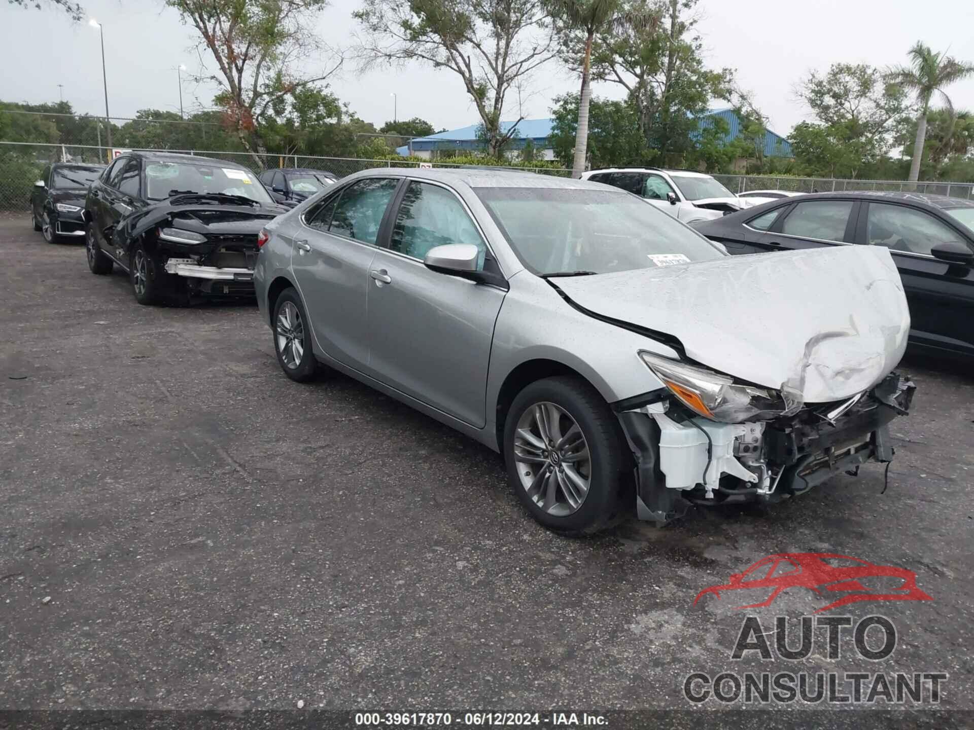 TOYOTA CAMRY 2017 - 4T1BF1FK3HU369702