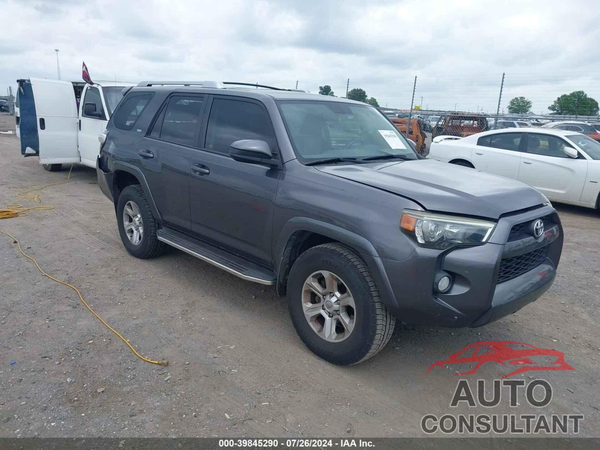 TOYOTA 4RUNNER 2016 - JTEZU5JR6G5126264