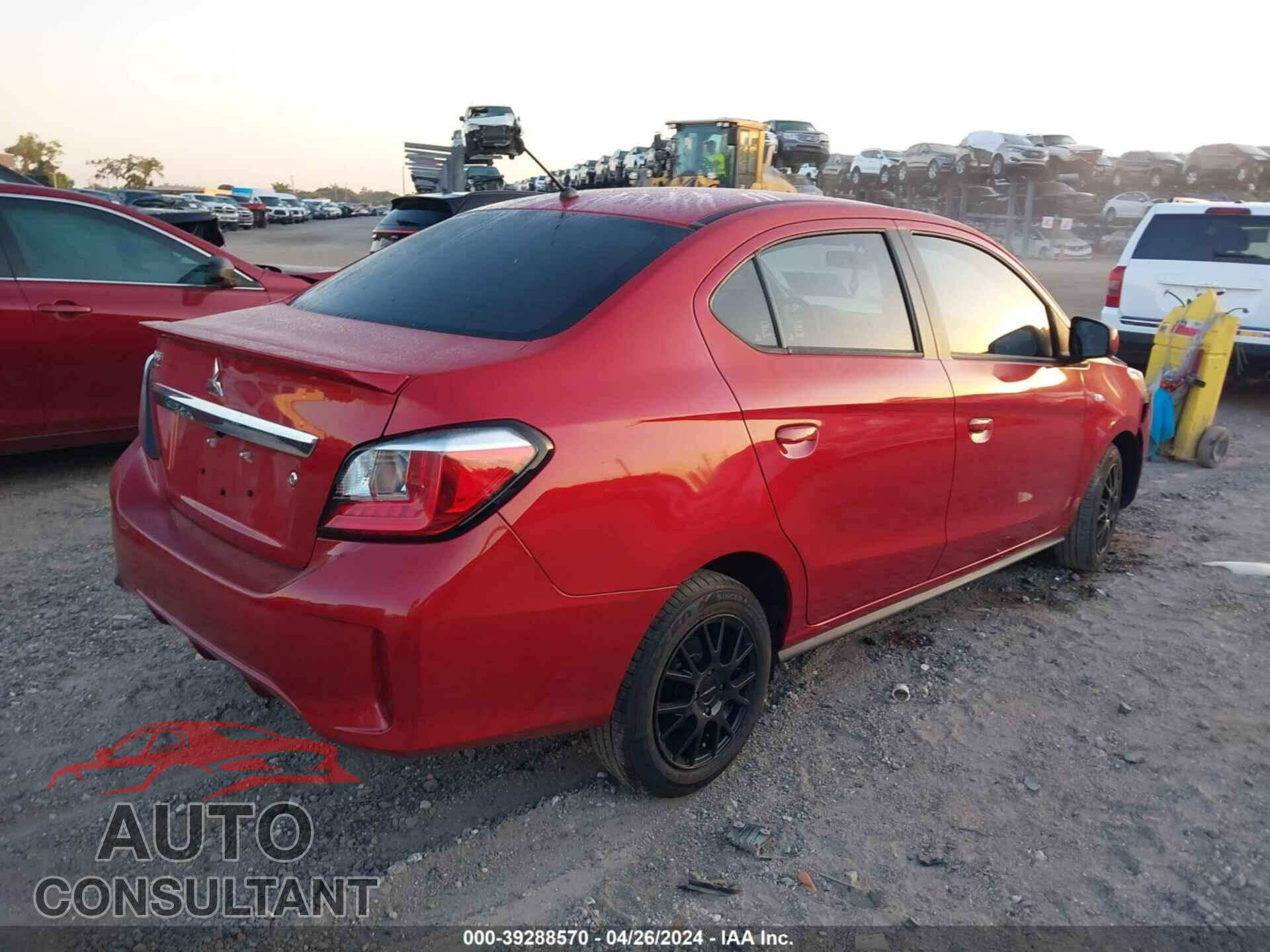 MITSUBISHI MIRAGE 2023 - ML32FUFJ6PHF03550