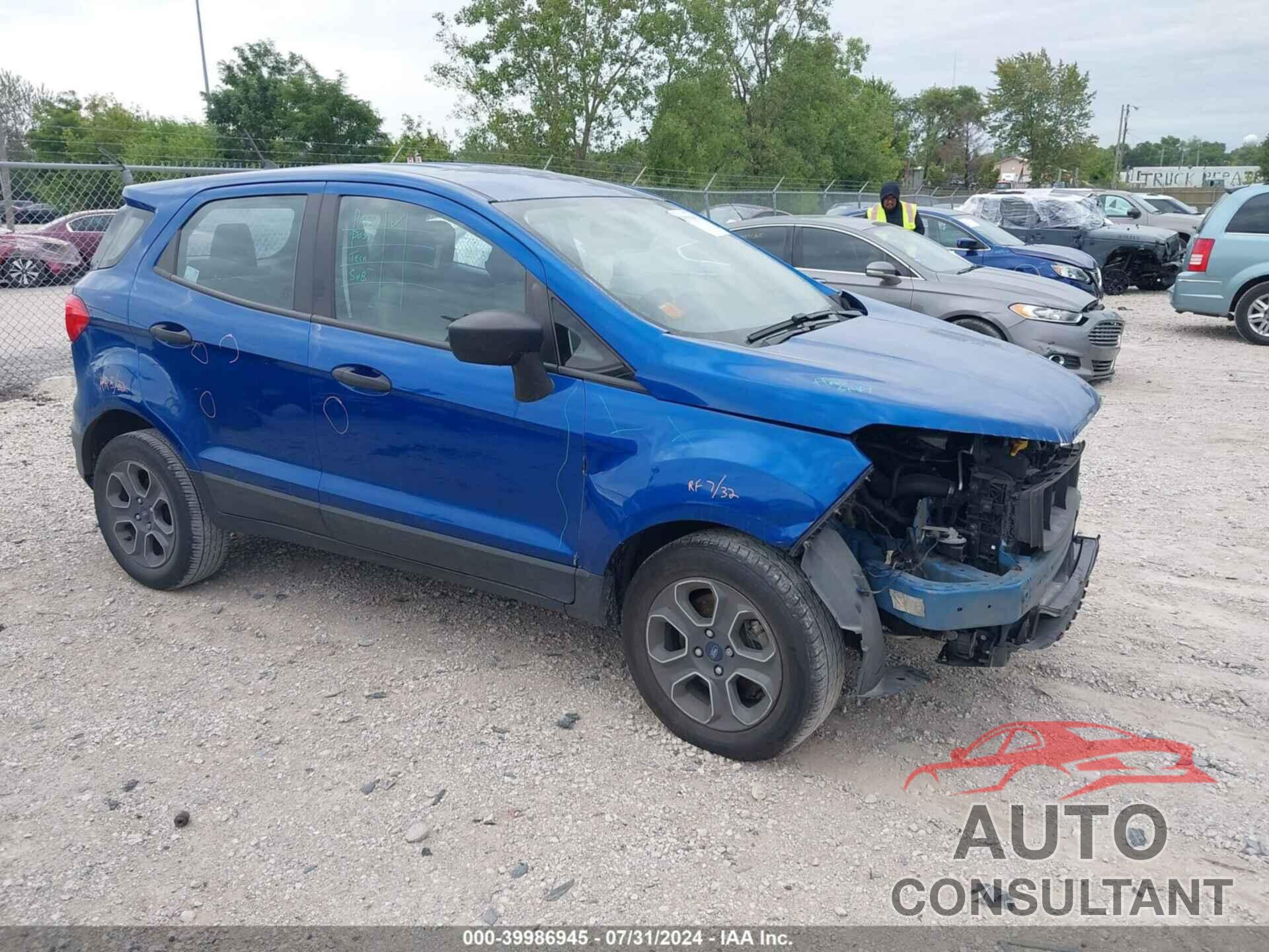 FORD ECOSPORT 2021 - MAJ3S2FE7MC411153