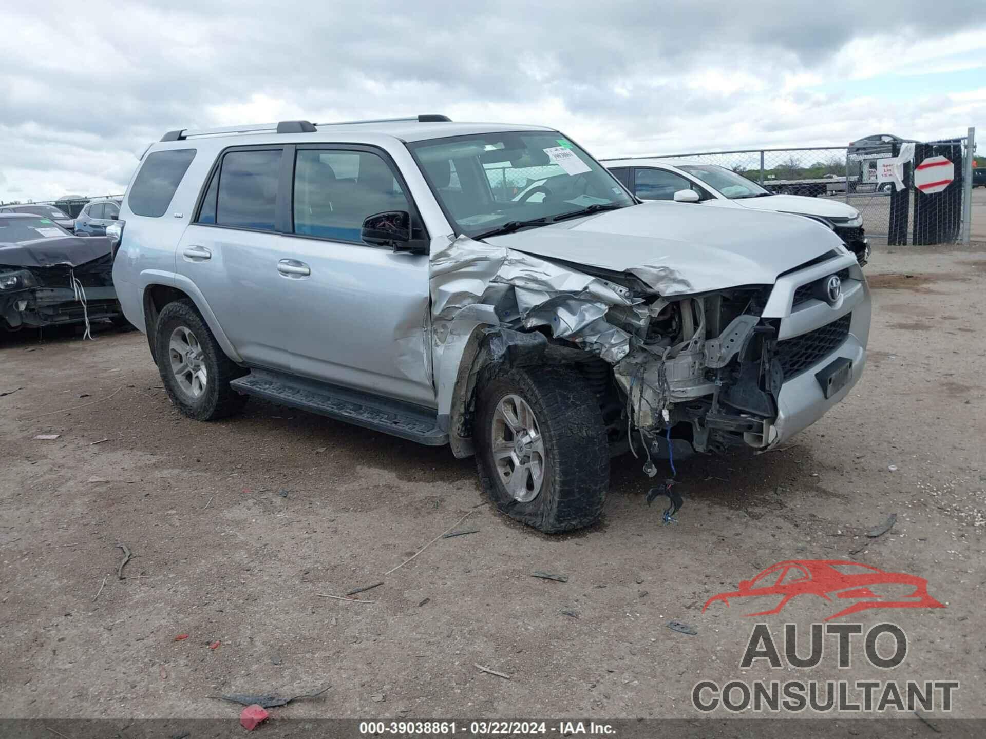 TOYOTA 4RUNNER 2019 - JTEBU5JR6K5640383